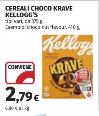 Cereali Choco Krave Kellogg's