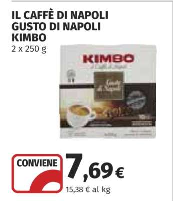 IL CAFFÈ DI NAPOLI GUSTO DI NAPOLI KIMBO