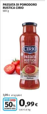Passata di Pomodoro Rustica Cirio