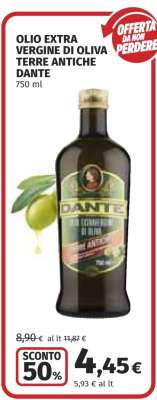 Olio Extra Vergine di Oliva Terre Antiche Dante