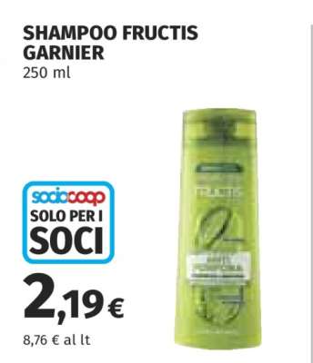 SHAMPOO FRUCTIS GARNIER