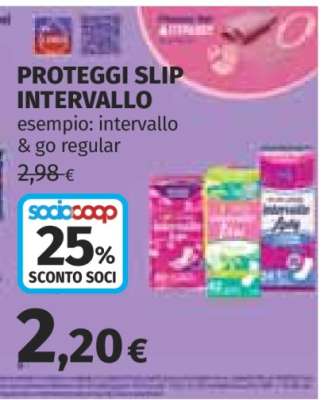 Proteggi Slip Intervallo