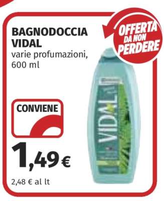 BAGNODOCCIA VIDAL
