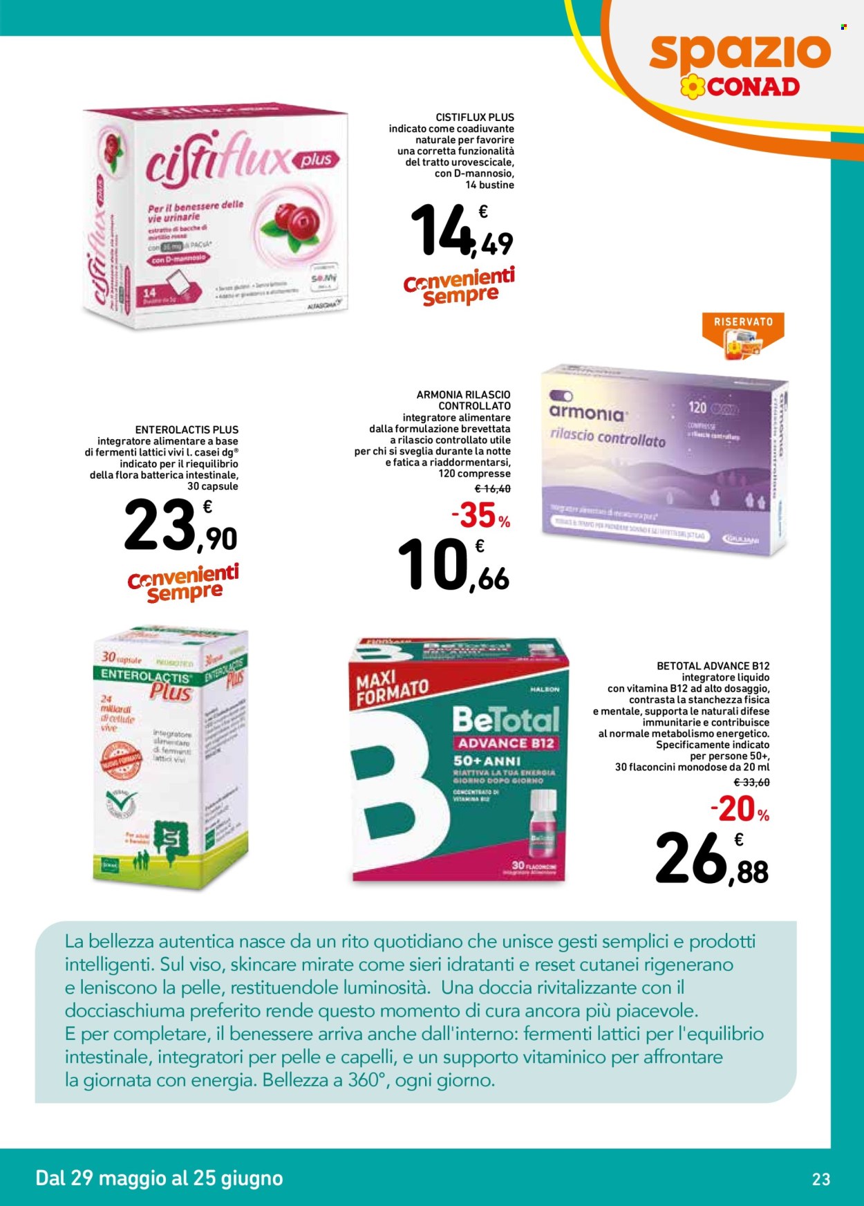 Volantino Spazio Conad - 29/5/2026 - 25/6/2026. Pagina 23
