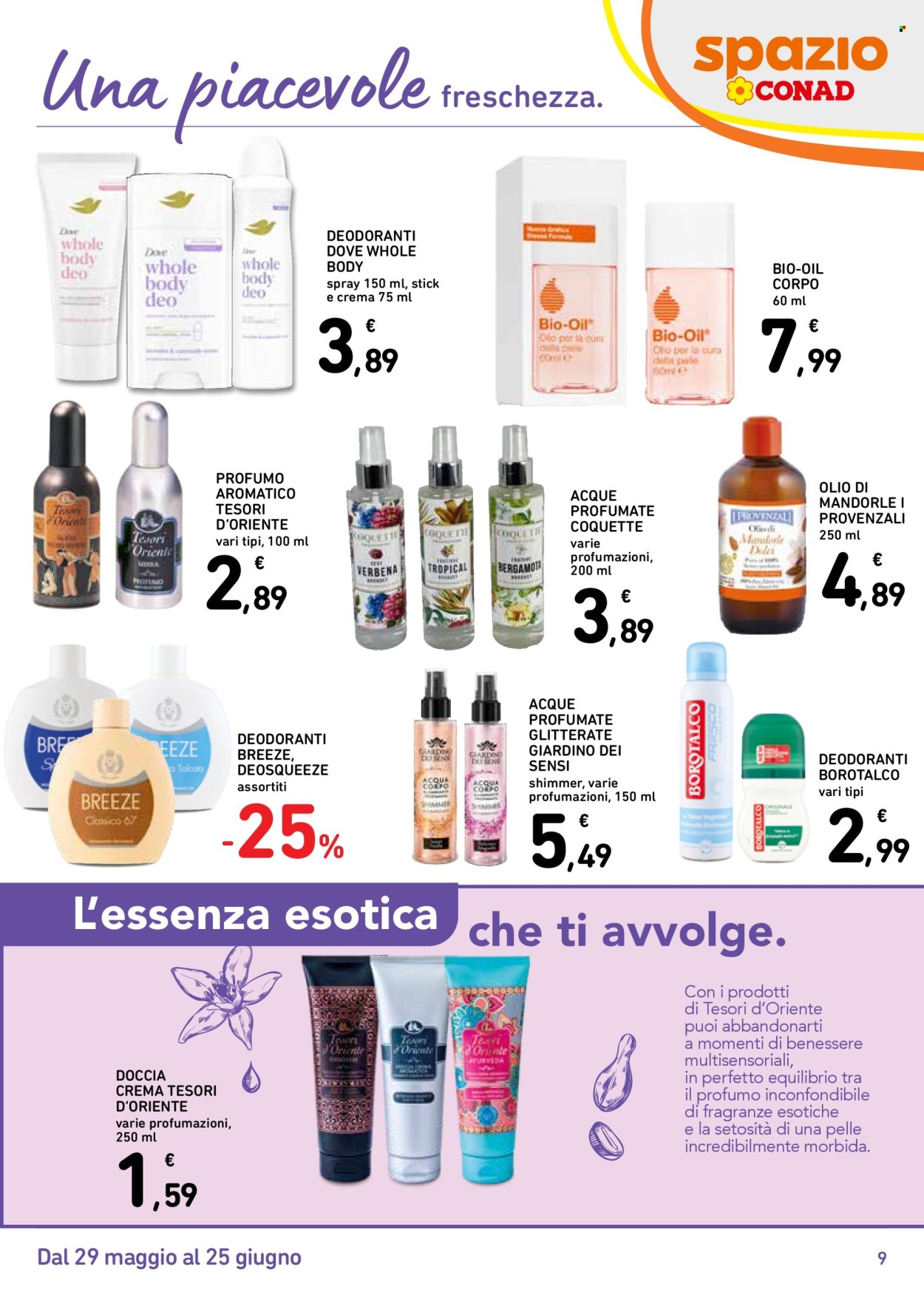 Leták Spazio Conad - 29.5.2026 - 25.6.2026. Strana 9
