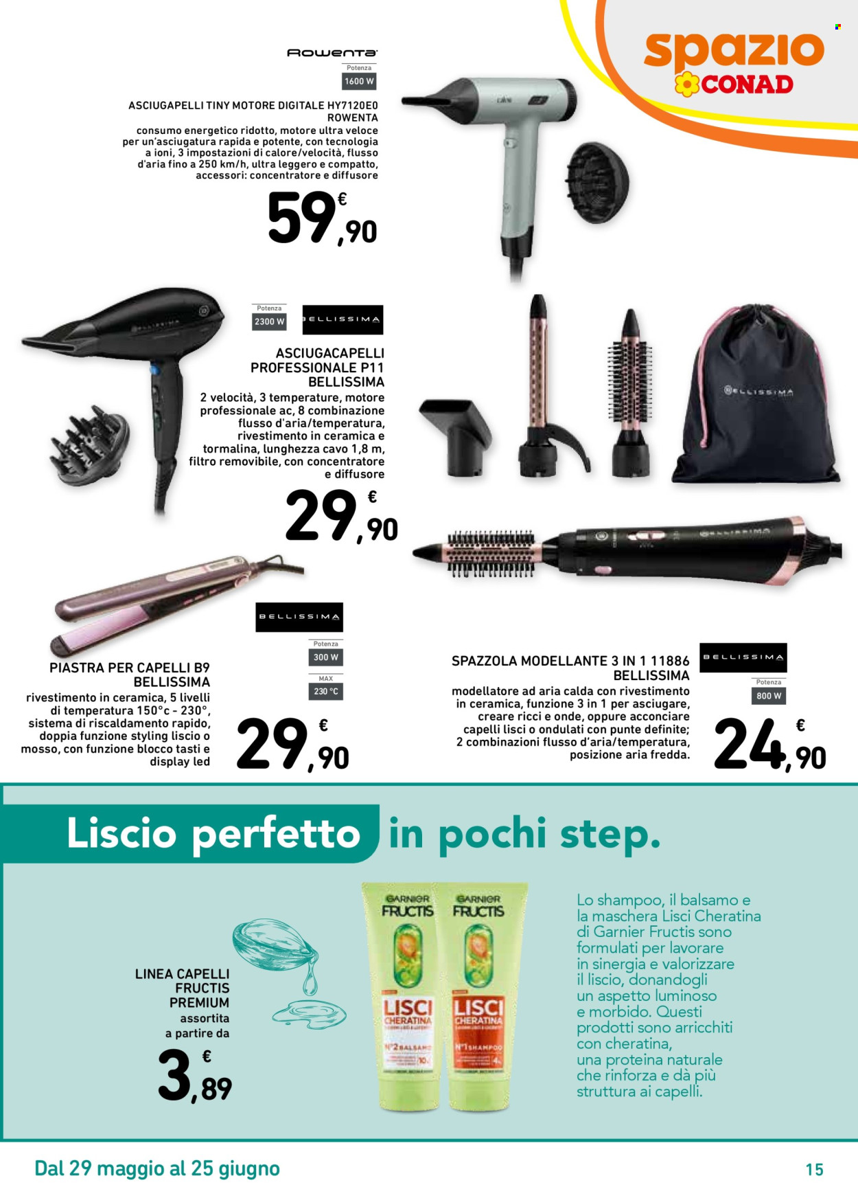 Leták Spazio Conad - 29.5.2026 - 25.6.2026. Strana 15