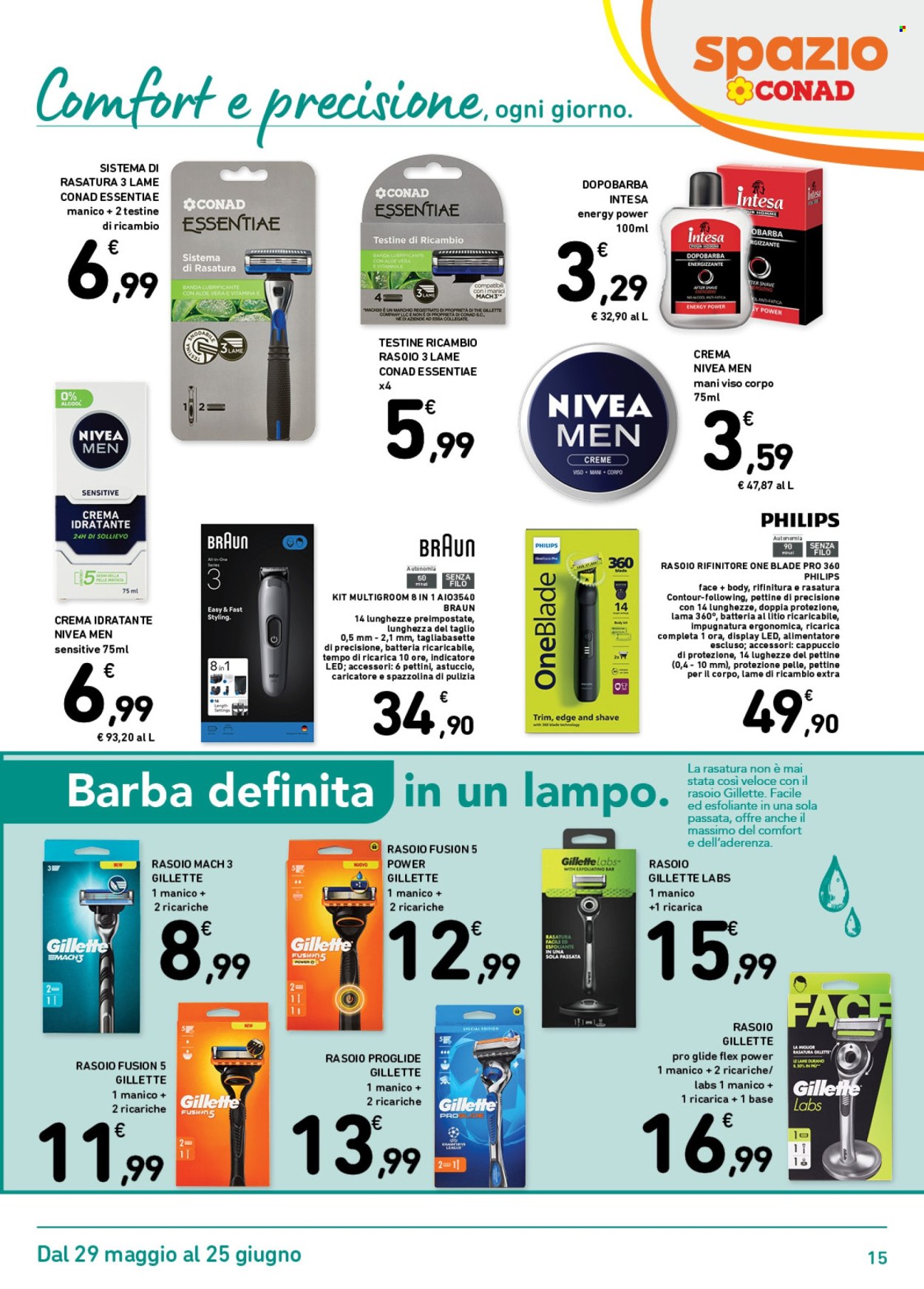 Leták Spazio Conad - 29.5.2026 - 25.6.2026. Strana 15