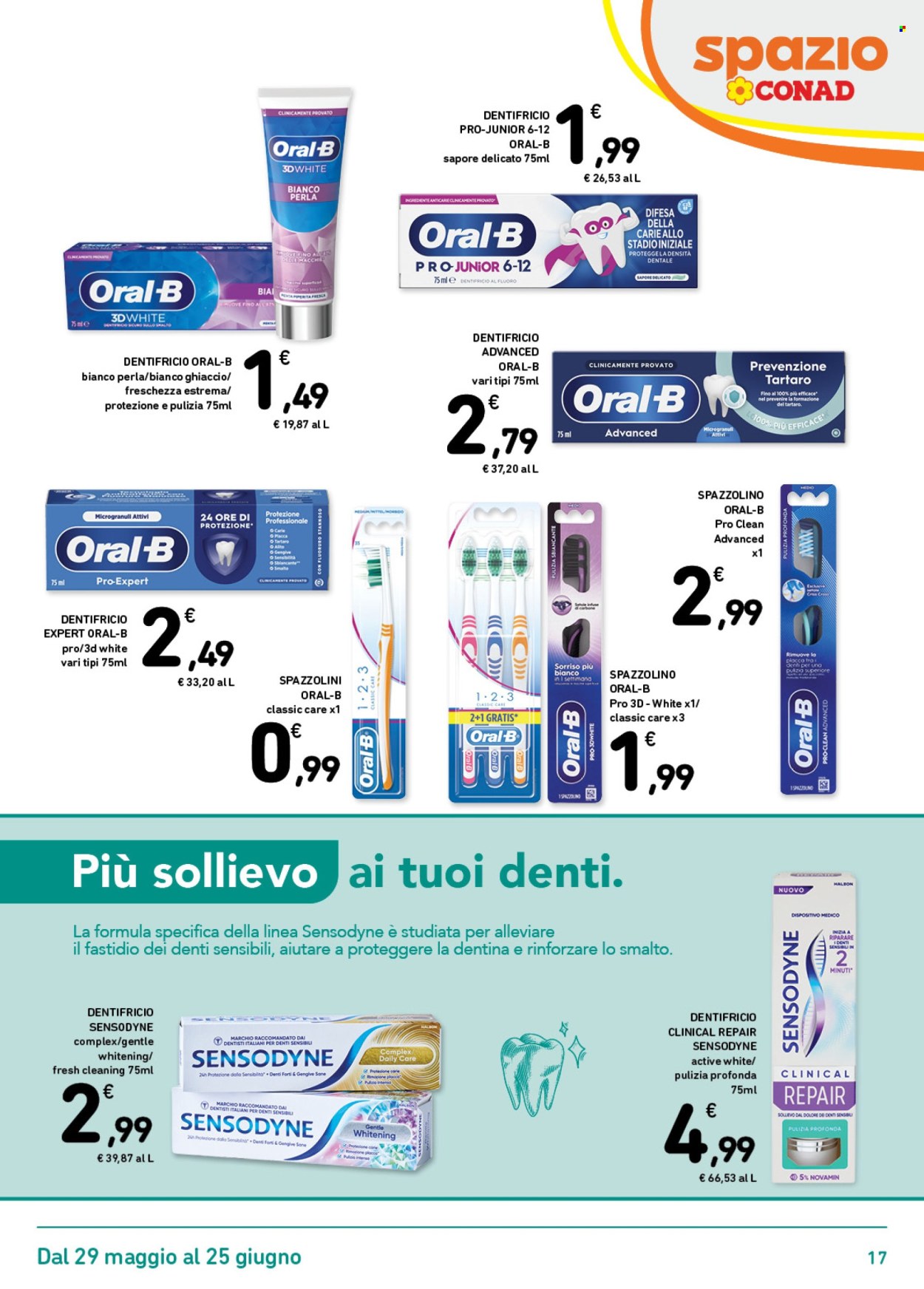 Leták Spazio Conad - 29.5.2026 - 25.6.2026. Strana 17