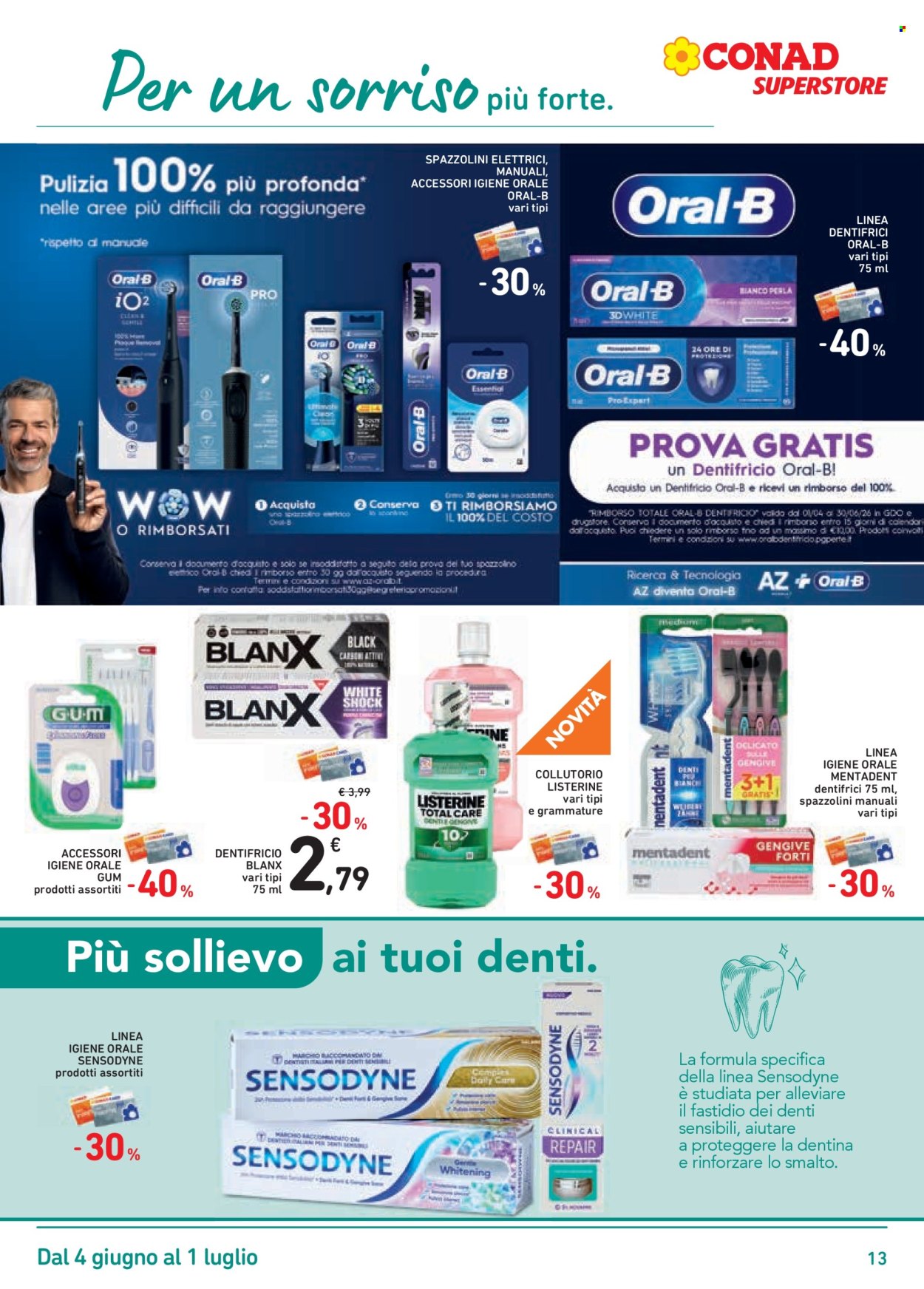 Volantino Conad Superstore - 4/6/2026 - 1/7/2026. Pagina 13