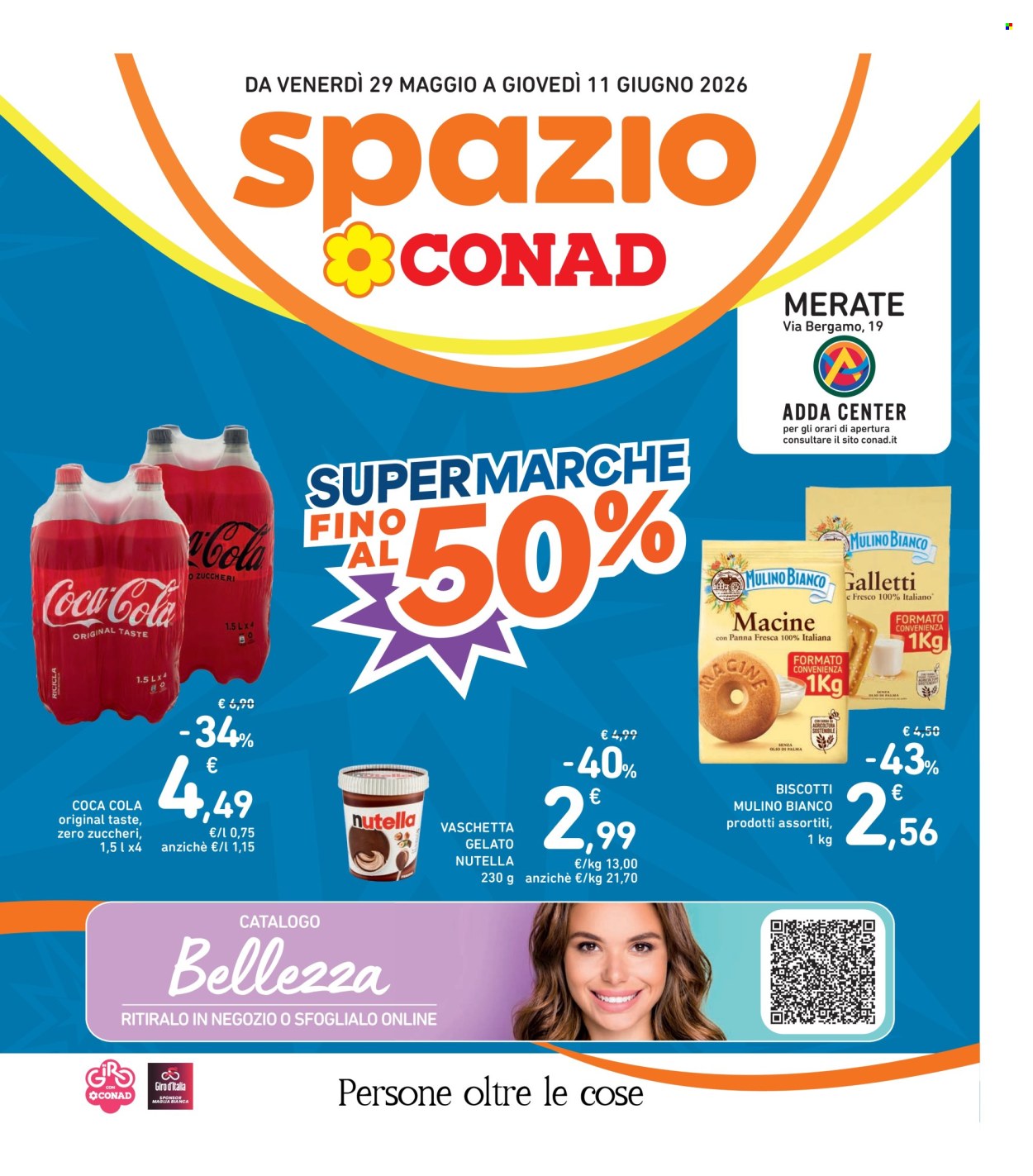 Leták Spazio Conad - 29.5.2026 - 11.6.2026. Strana 1