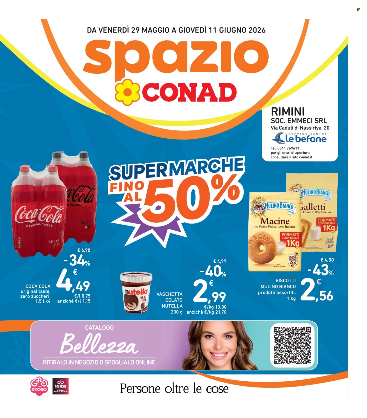 Volantino Spazio Conad - 29/5/2026 - 11/6/2026. Pagina 1