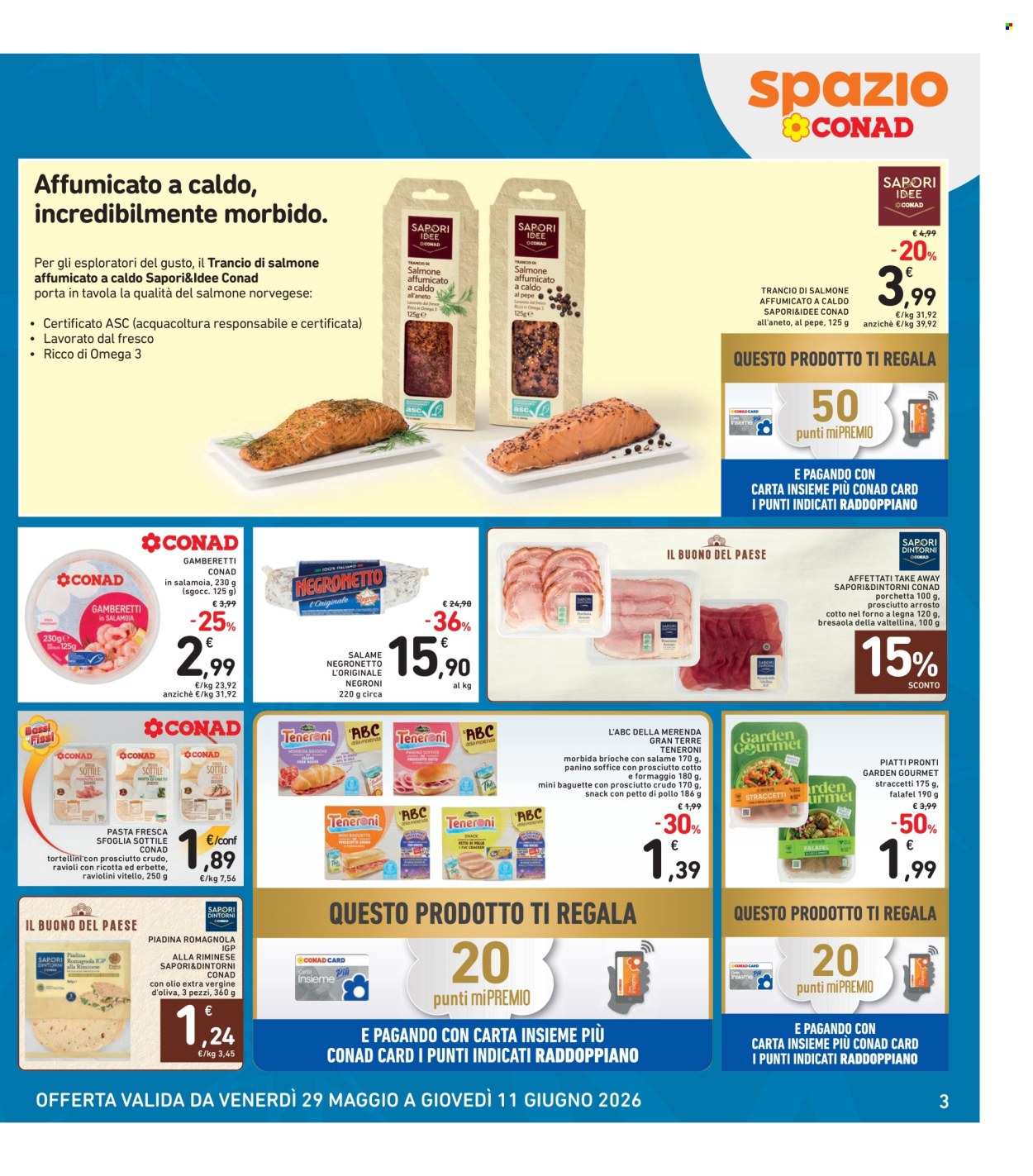 Volantino Spazio Conad - 29/5/2026 - 11/6/2026. Pagina 3