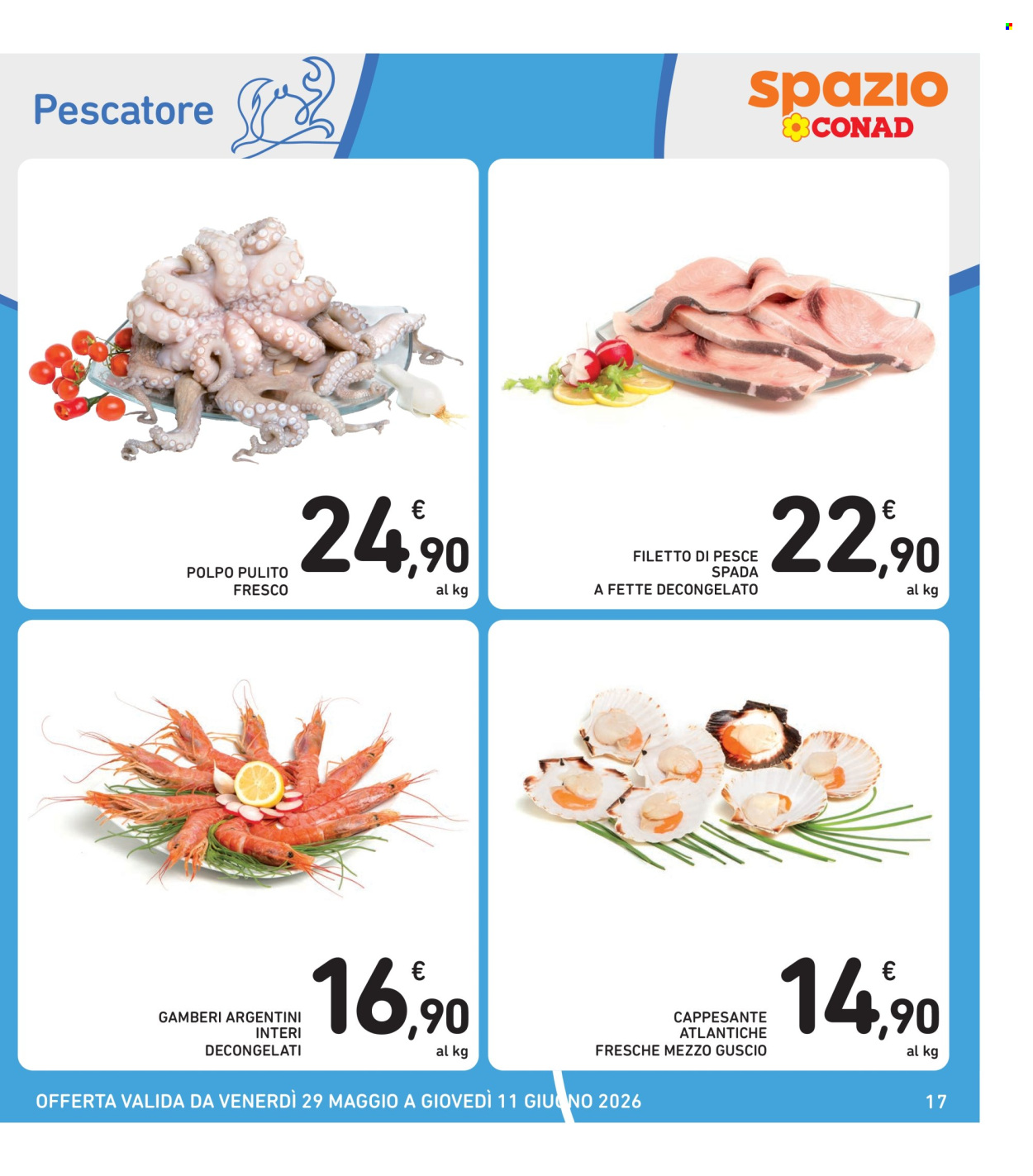 Leták Spazio Conad - 29.5.2026 - 11.6.2026. Strana 17