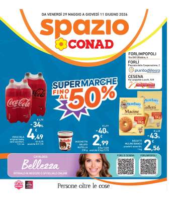 Volantino Spazio Conad - 29/5/2026 - 11/6/2026.