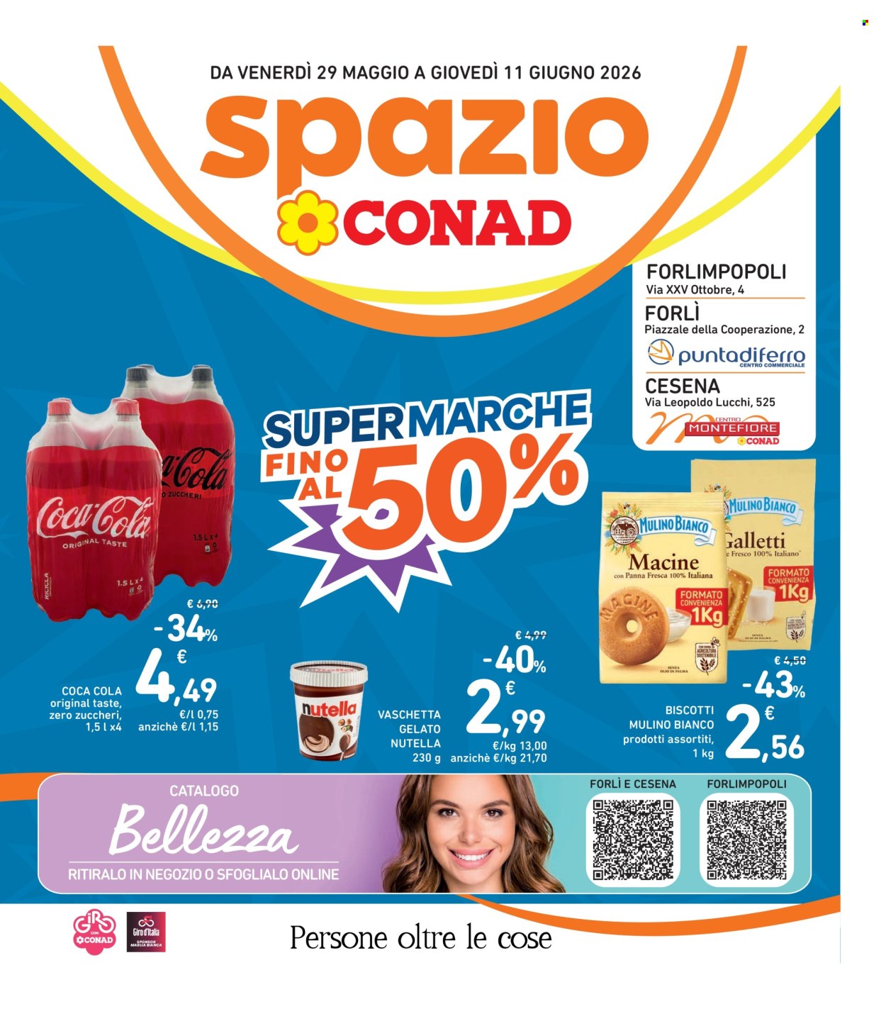 Leták Spazio Conad - 29.5.2026 - 11.6.2026. Strana 1