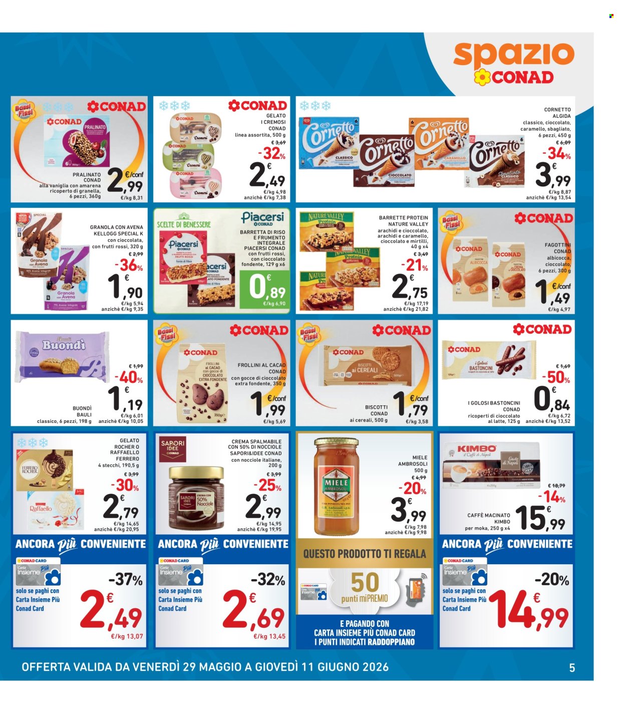 Leták Spazio Conad - 29.5.2026 - 11.6.2026. Strana 5