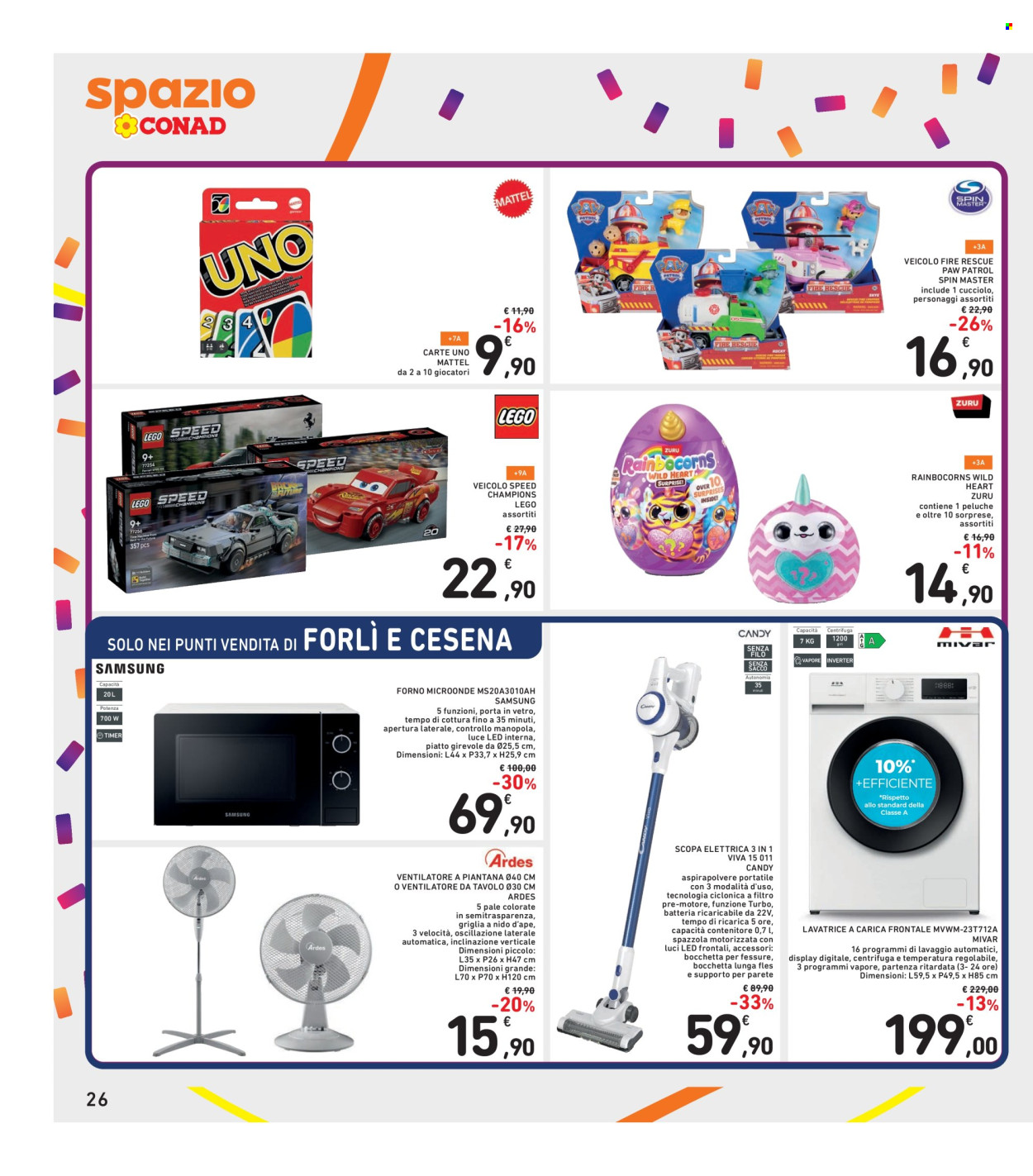 Leták Spazio Conad - 29.5.2026 - 11.6.2026. Strana 26