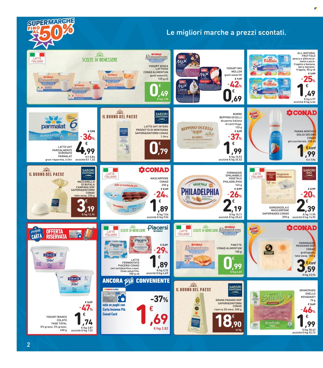 Leták Spazio Conad - 29.5.2026 - 11.6.2026. Strana 2