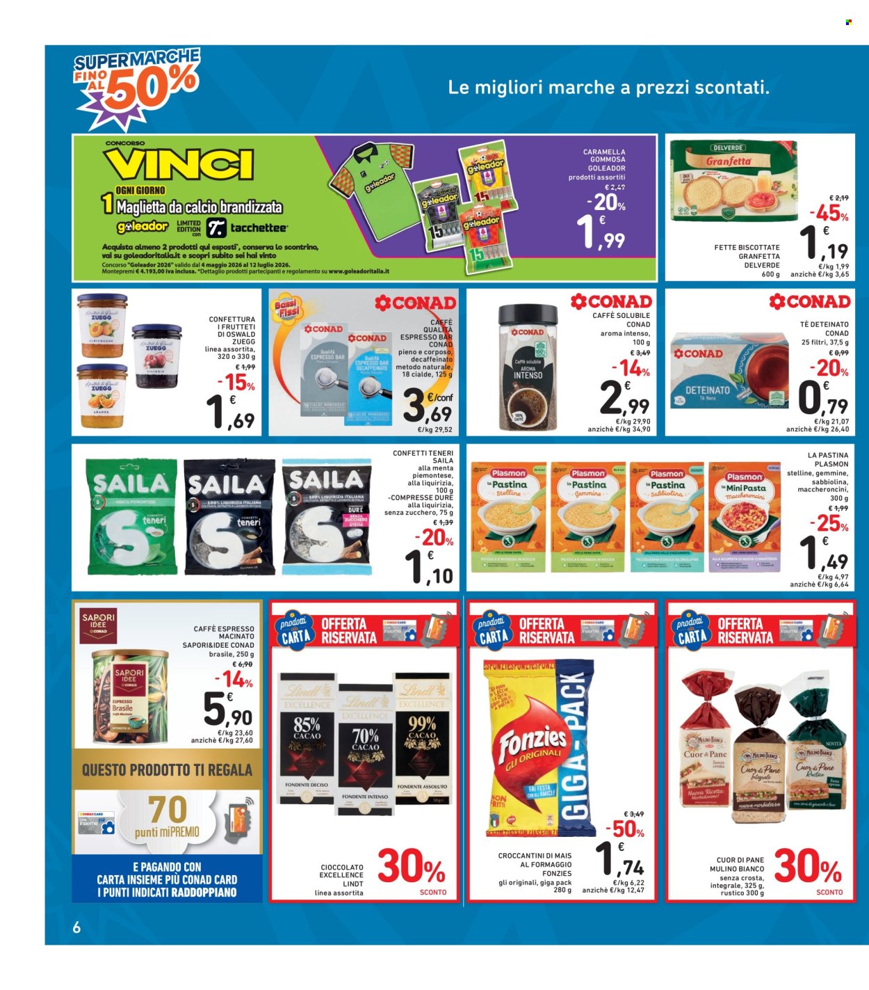 Leták Spazio Conad - 29.5.2026 - 11.6.2026. Strana 6