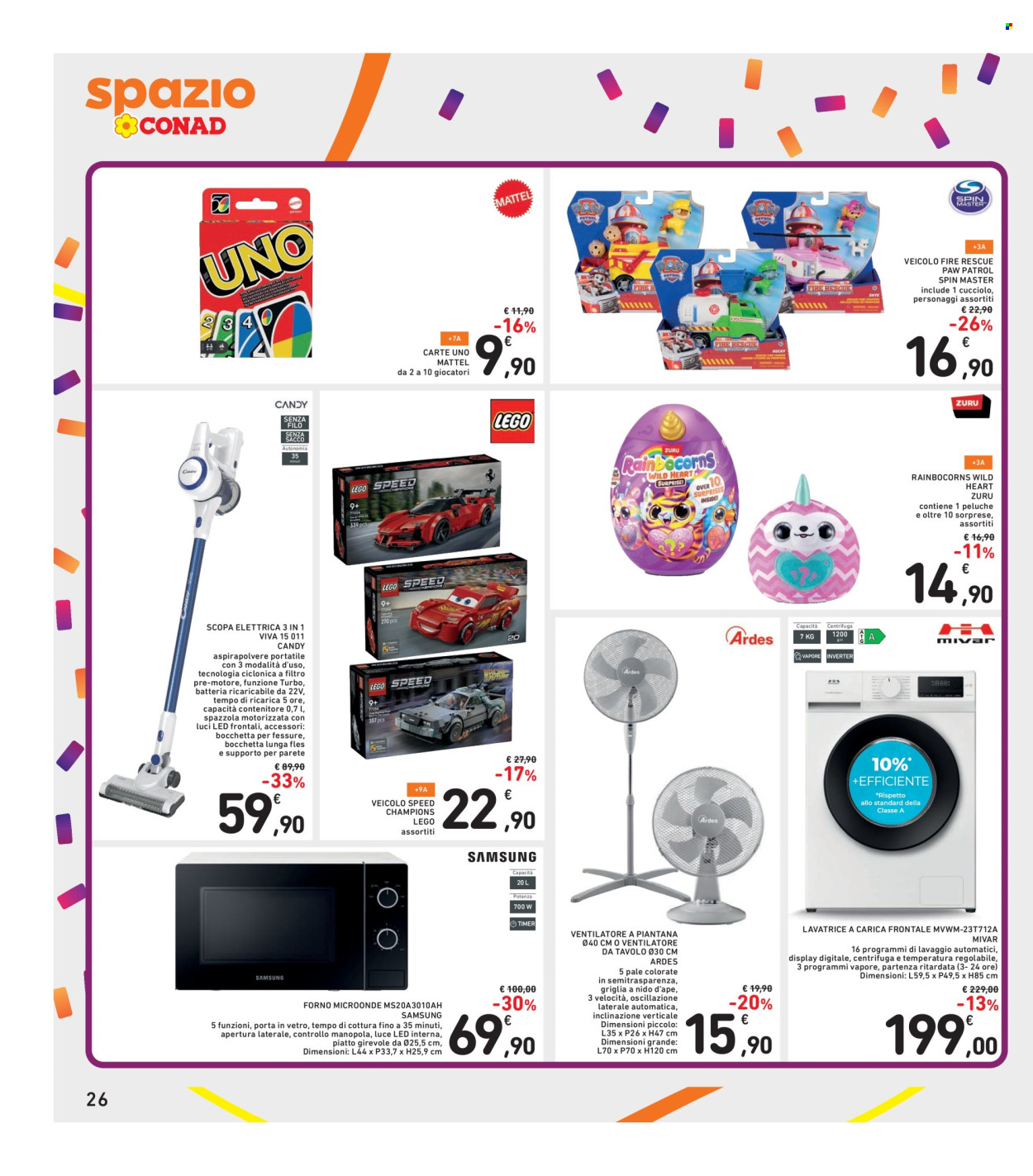 Leták Spazio Conad - 29.5.2026 - 11.6.2026. Strana 26