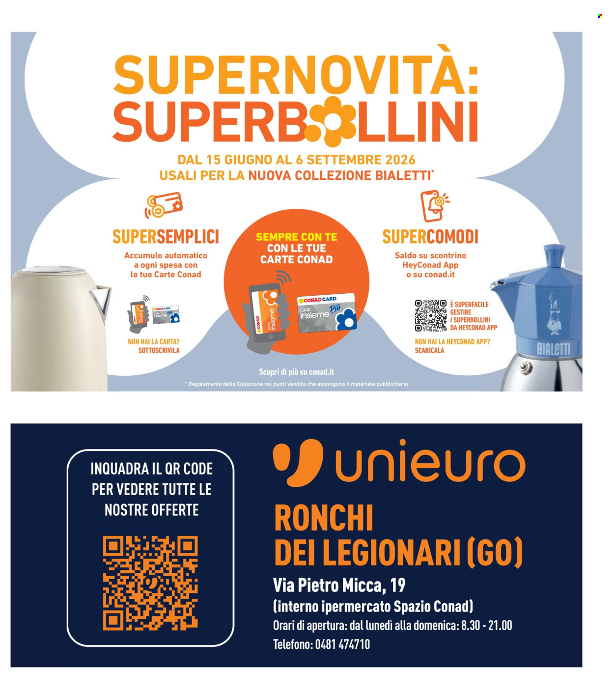 Leták Spazio Conad - 29.5.2026 - 11.6.2026. Strana 27