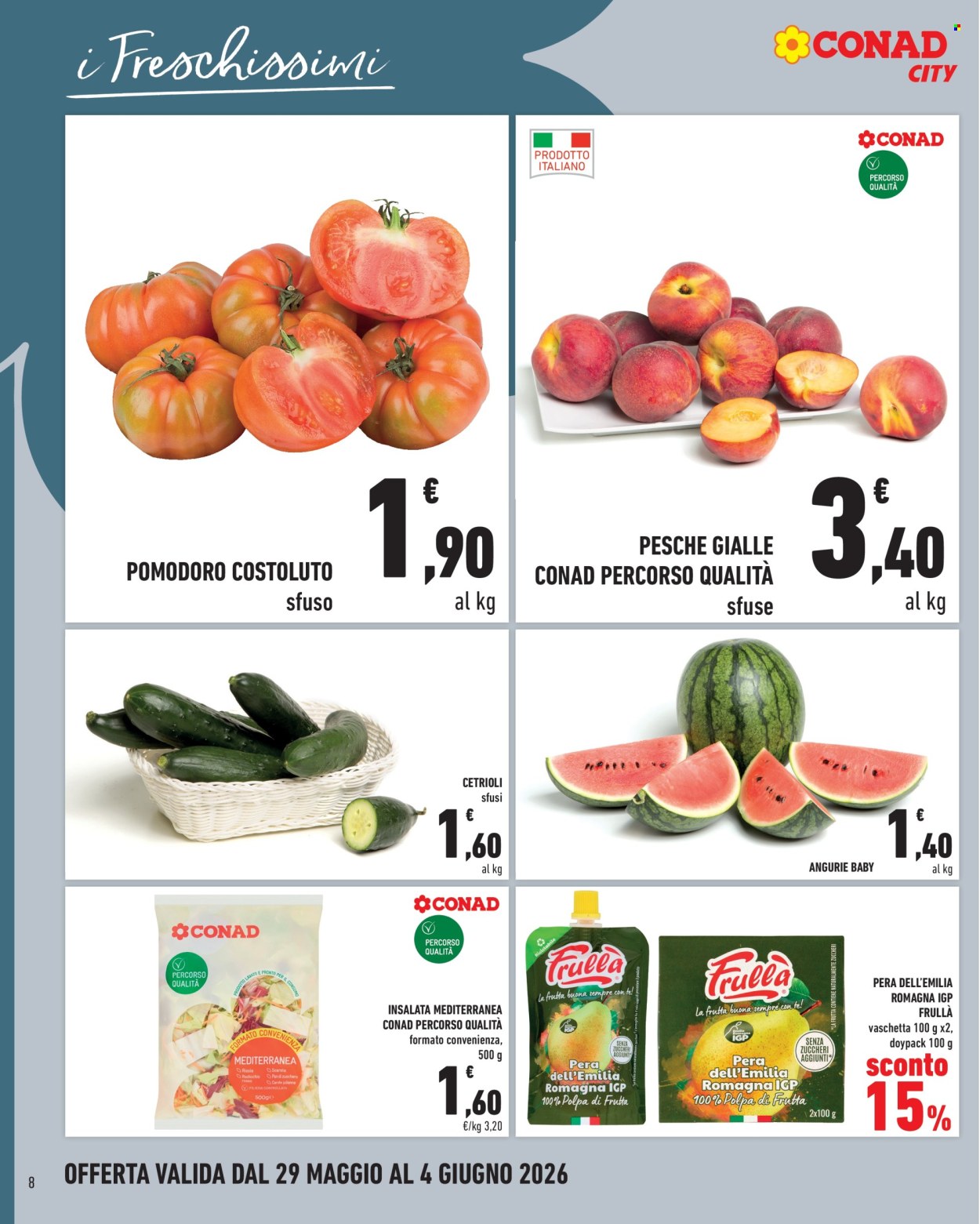 Volantino Conad City - 29/5/2026 - 4/6/2026. Pagina 8