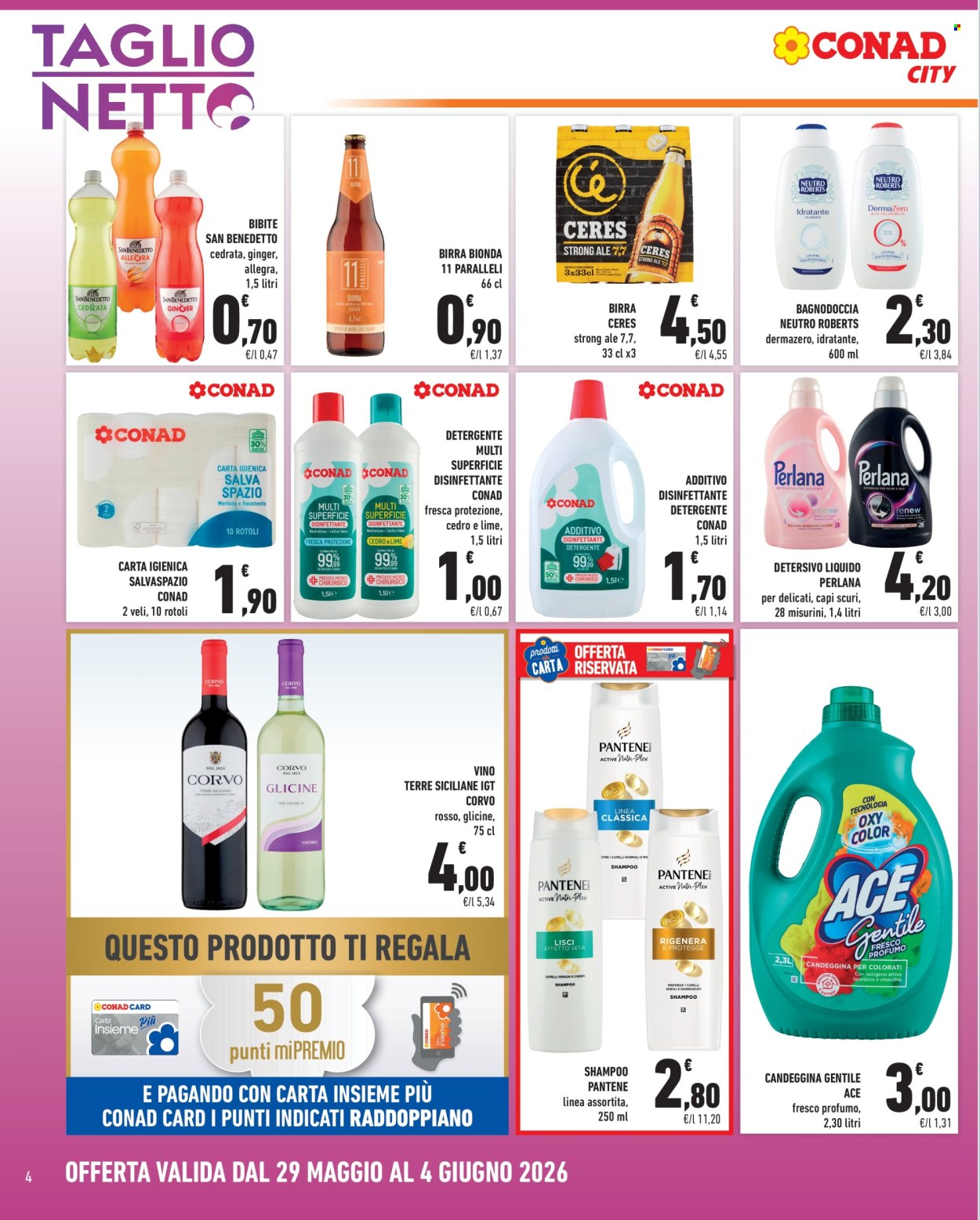 Volantino Conad City - 29/5/2026 - 4/6/2026. Pagina 4