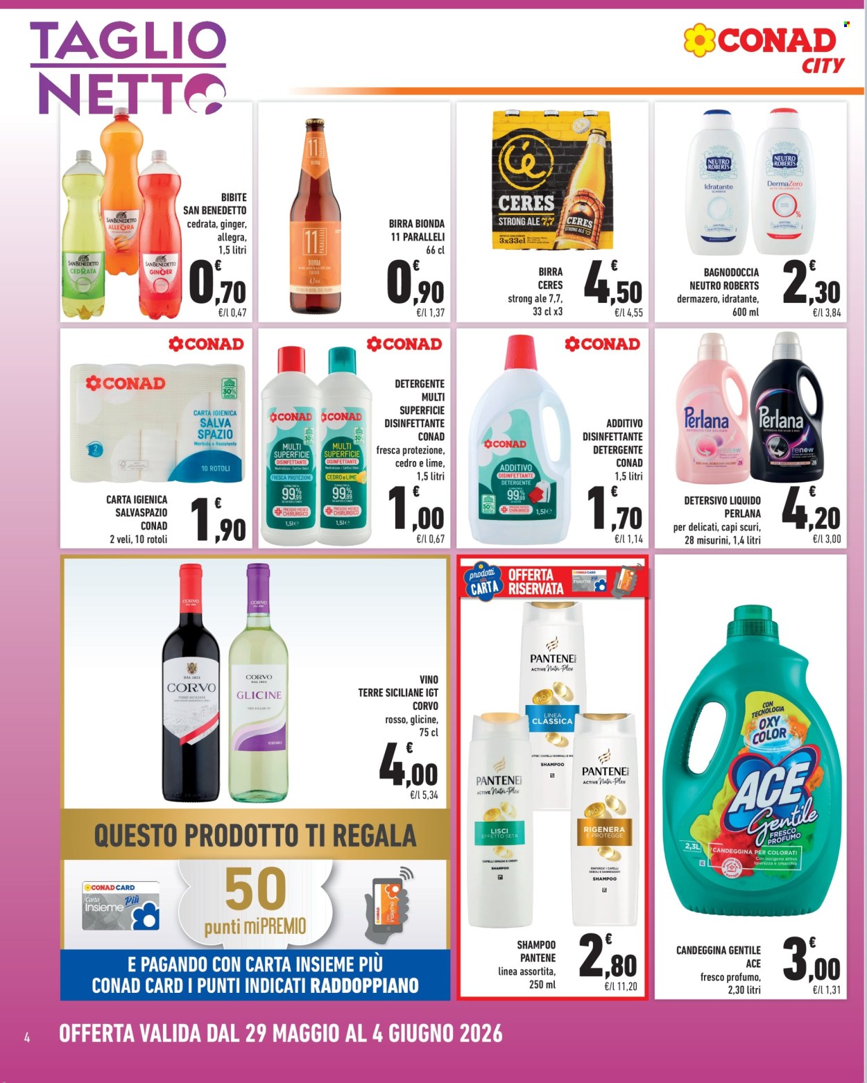 Volantino Conad - 29/5/2026 - 4/6/2026. Pagina 4