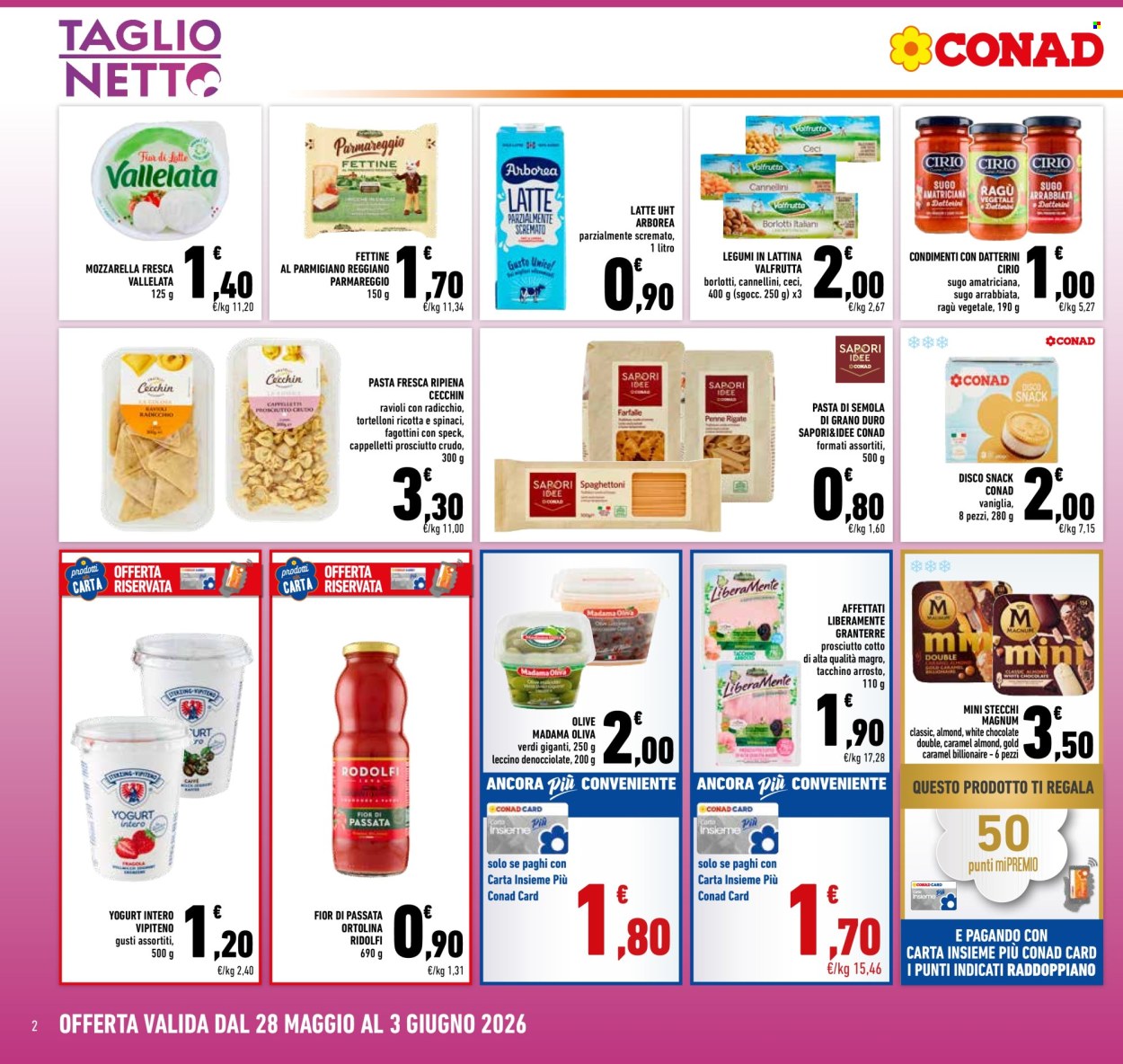 Volantino Conad - 28/5/2026 - 3/6/2026. Pagina 2