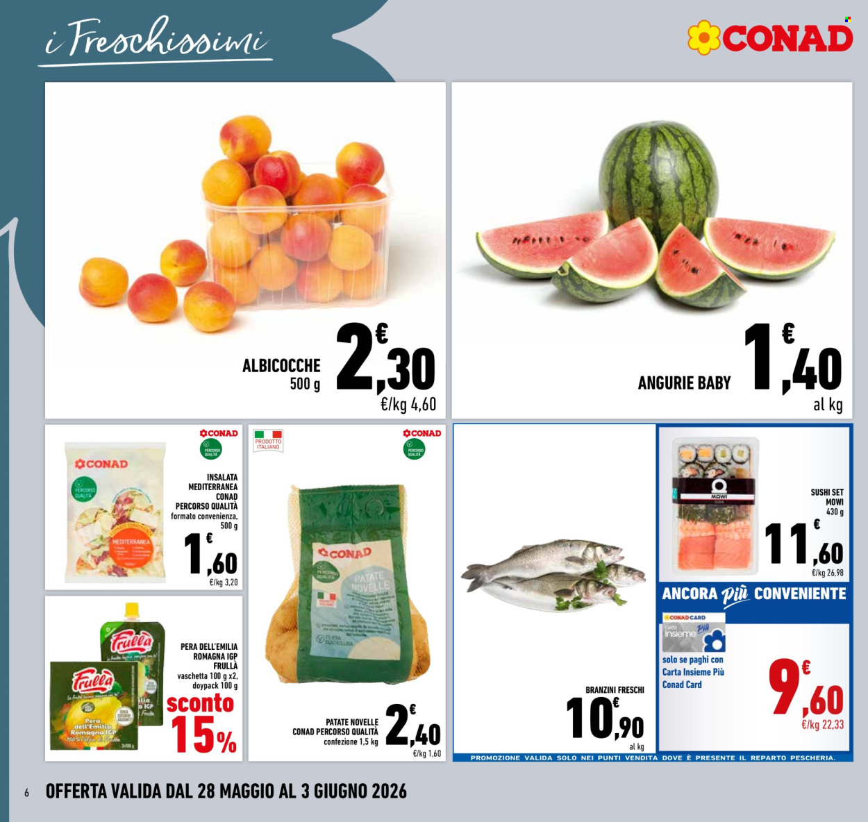 Volantino Conad - 28/5/2026 - 3/6/2026. Pagina 6