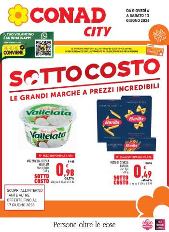 Volantino Conad City - 4/6/2026 - 13/6/2026.