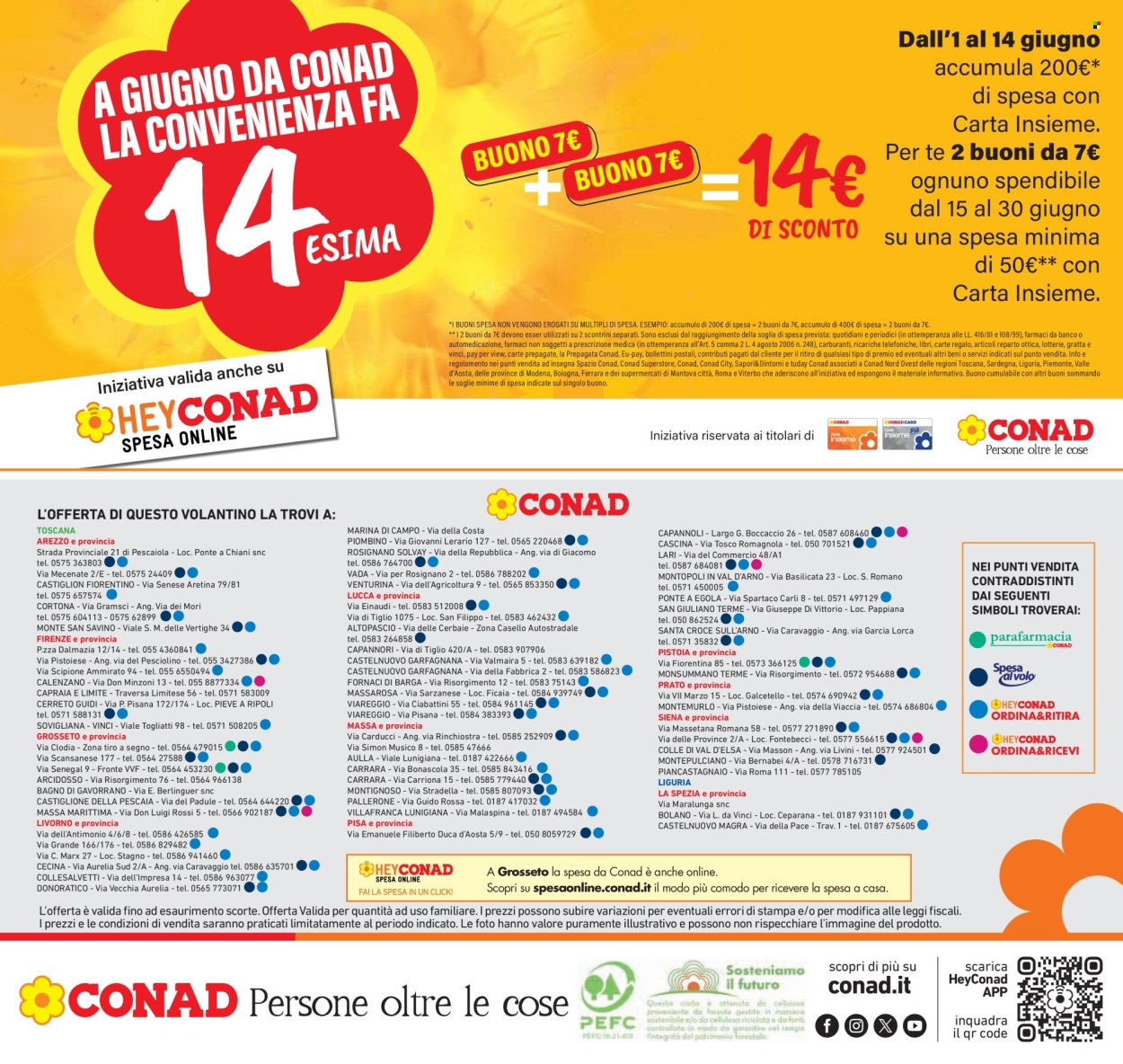 Volantino Conad - 4/6/2026 - 13/6/2026. Pagina 28