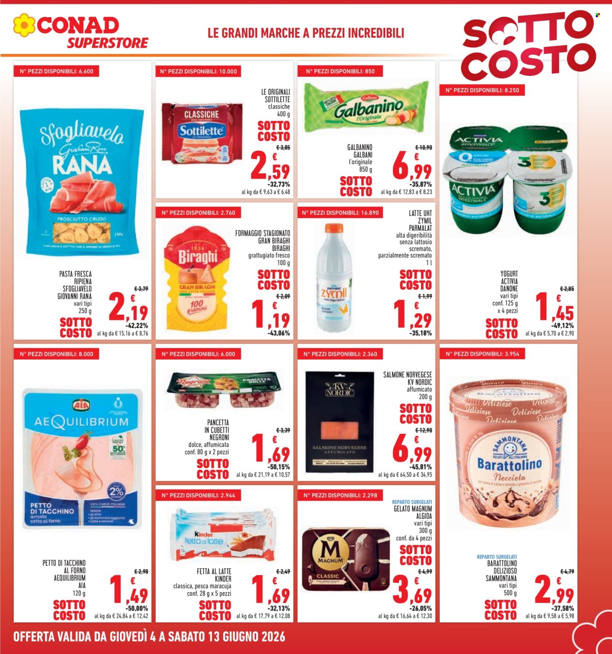 Leták Conad - 4.6.2026 - 13.6.2026. Strana 3