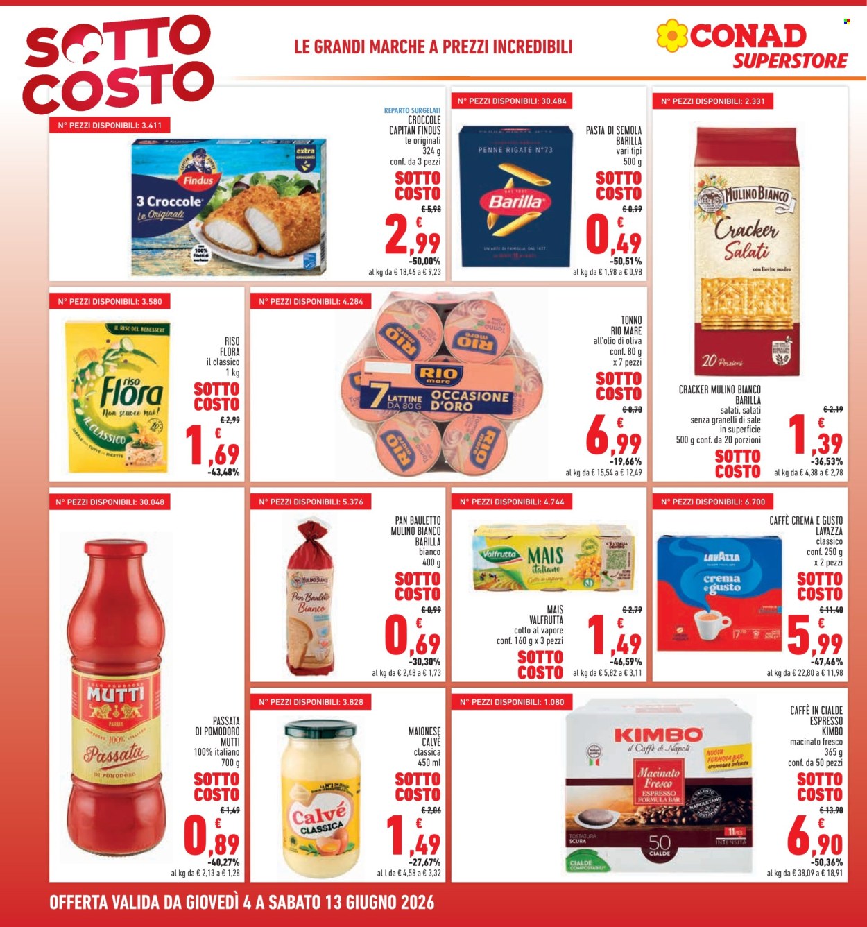 Leták Conad - 4.6.2026 - 13.6.2026. Strana 4