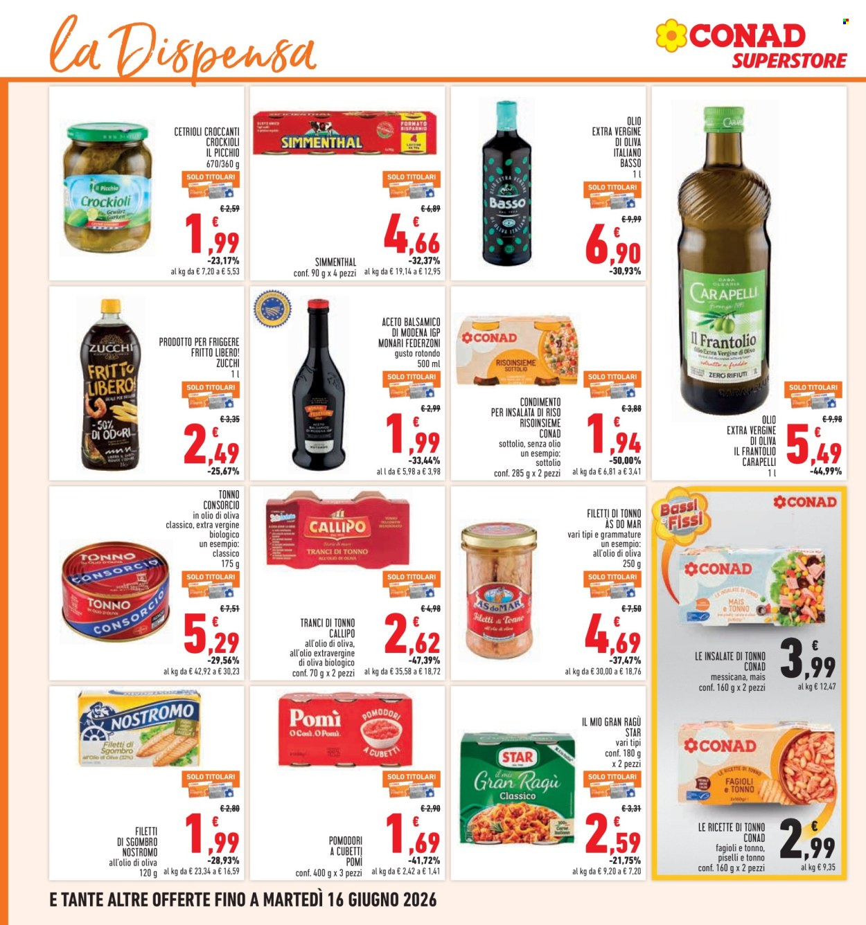Leták Conad - 4.6.2026 - 13.6.2026. Strana 20