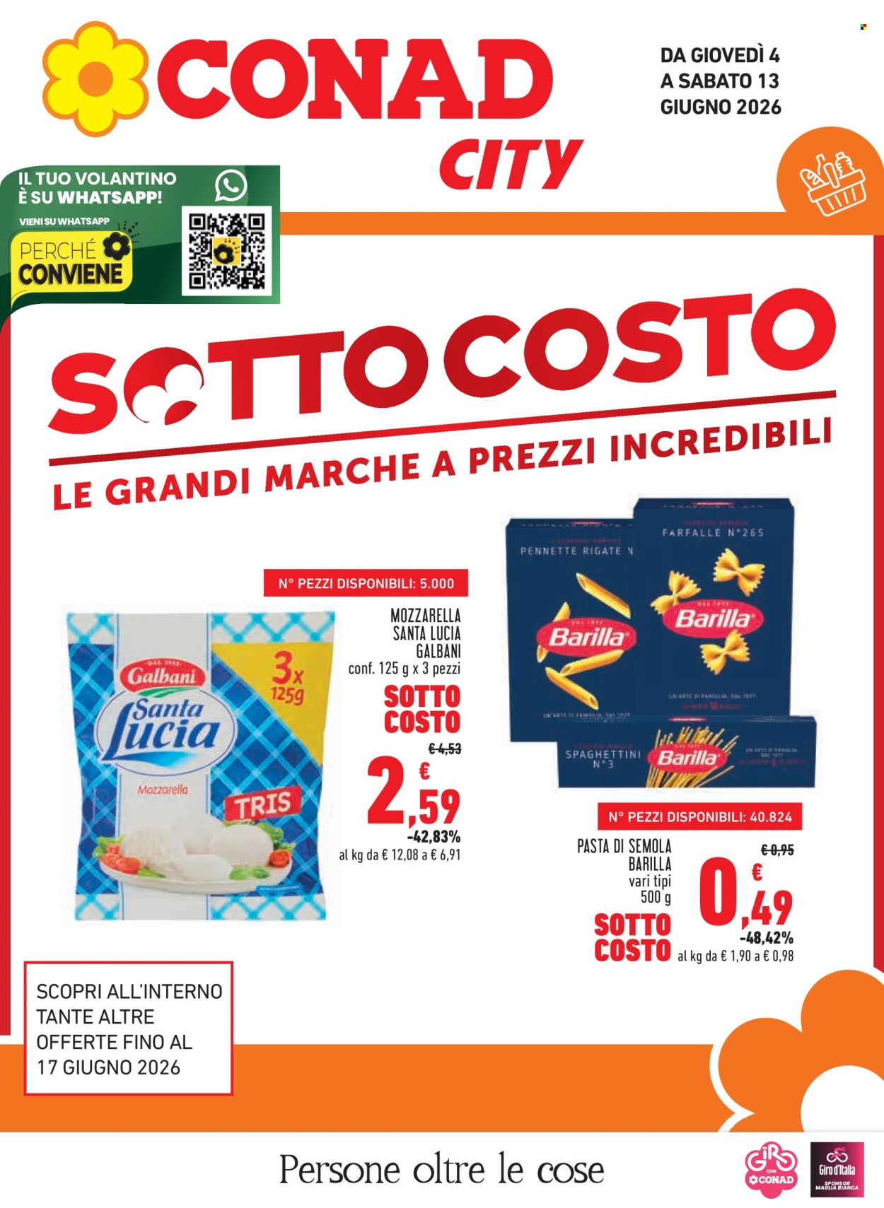 Volantino Conad - 4/6/2026 - 13/6/2026. Pagina 1