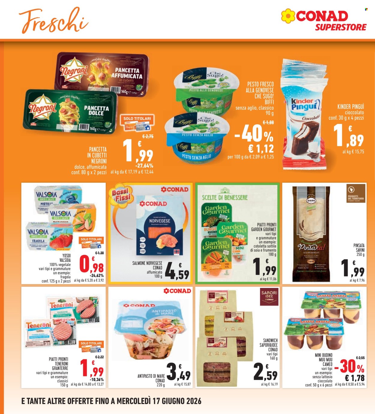 Volantino Conad - 4/6/2026 - 13/6/2026. Pagina 14