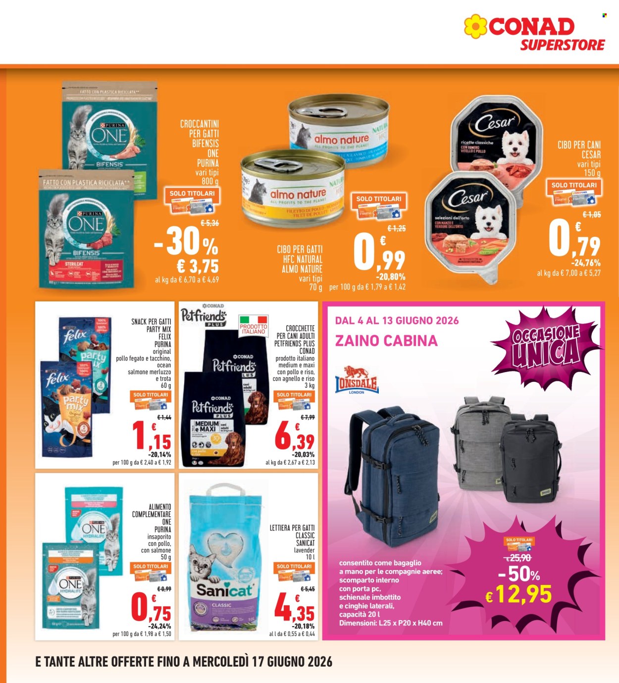 Volantino Conad - 4/6/2026 - 13/6/2026. Pagina 28