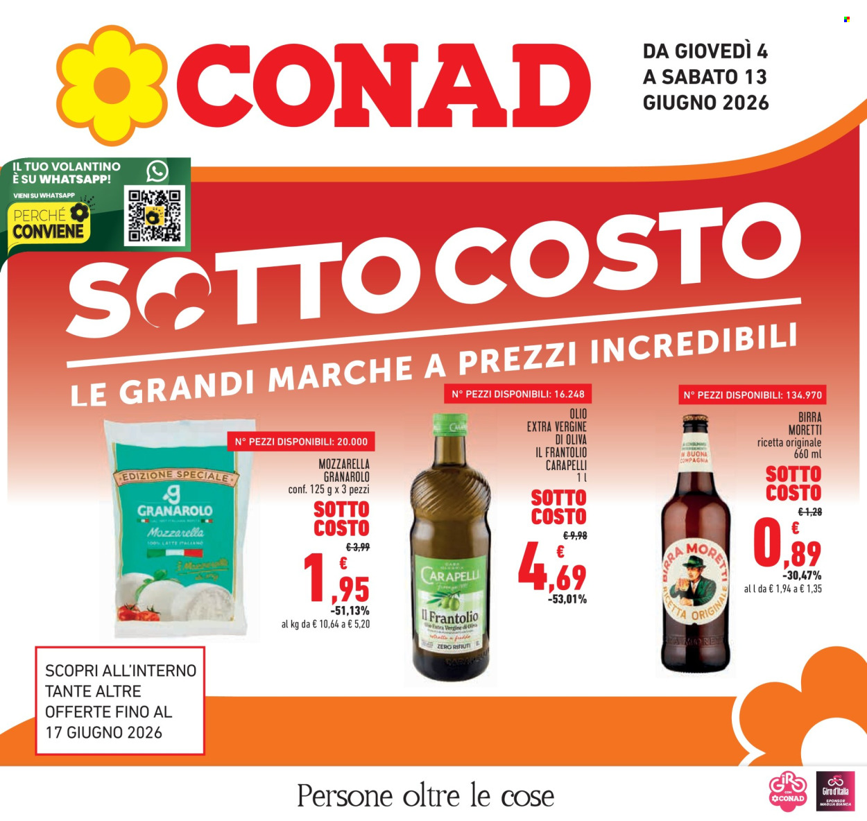 Leták Conad - 4.6.2026 - 13.6.2026. Strana 1