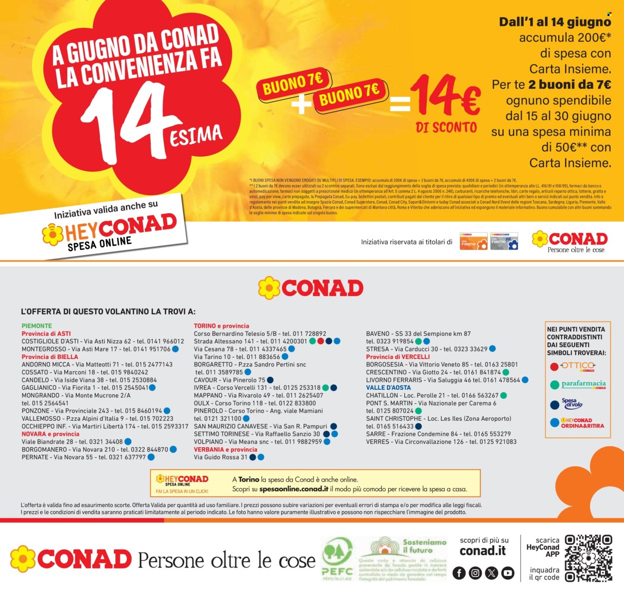 Leták Conad - 4.6.2026 - 13.6.2026. Strana 28