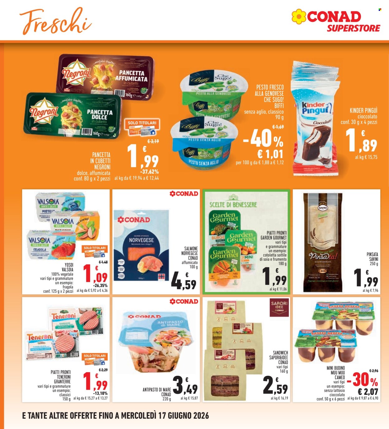 Leták Conad Superstore - 4.6.2026 - 13.6.2026. Strana 14