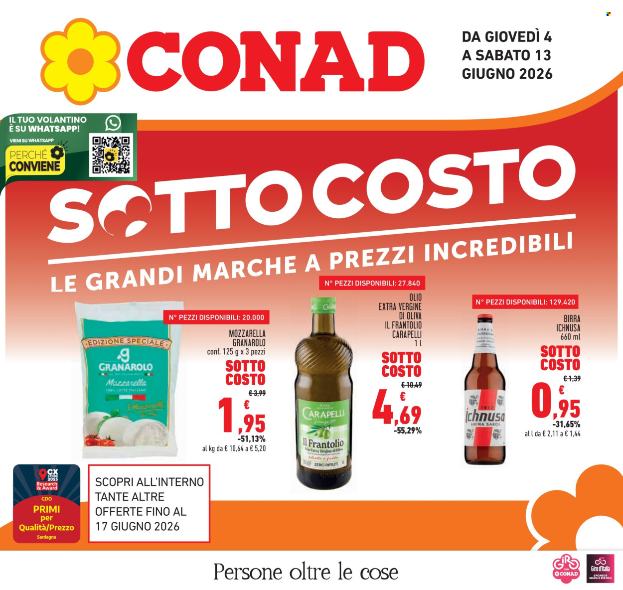 Volantino Conad - 4/6/2026 - 13/6/2026. Pagina 1