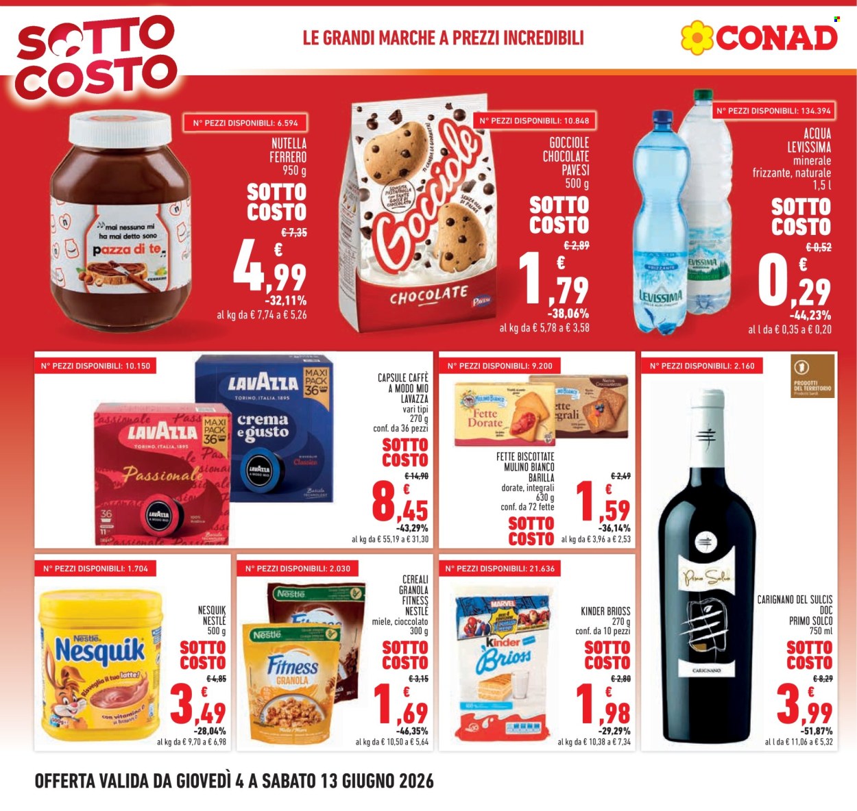 Leták Conad - 4.6.2026 - 13.6.2026. Strana 4