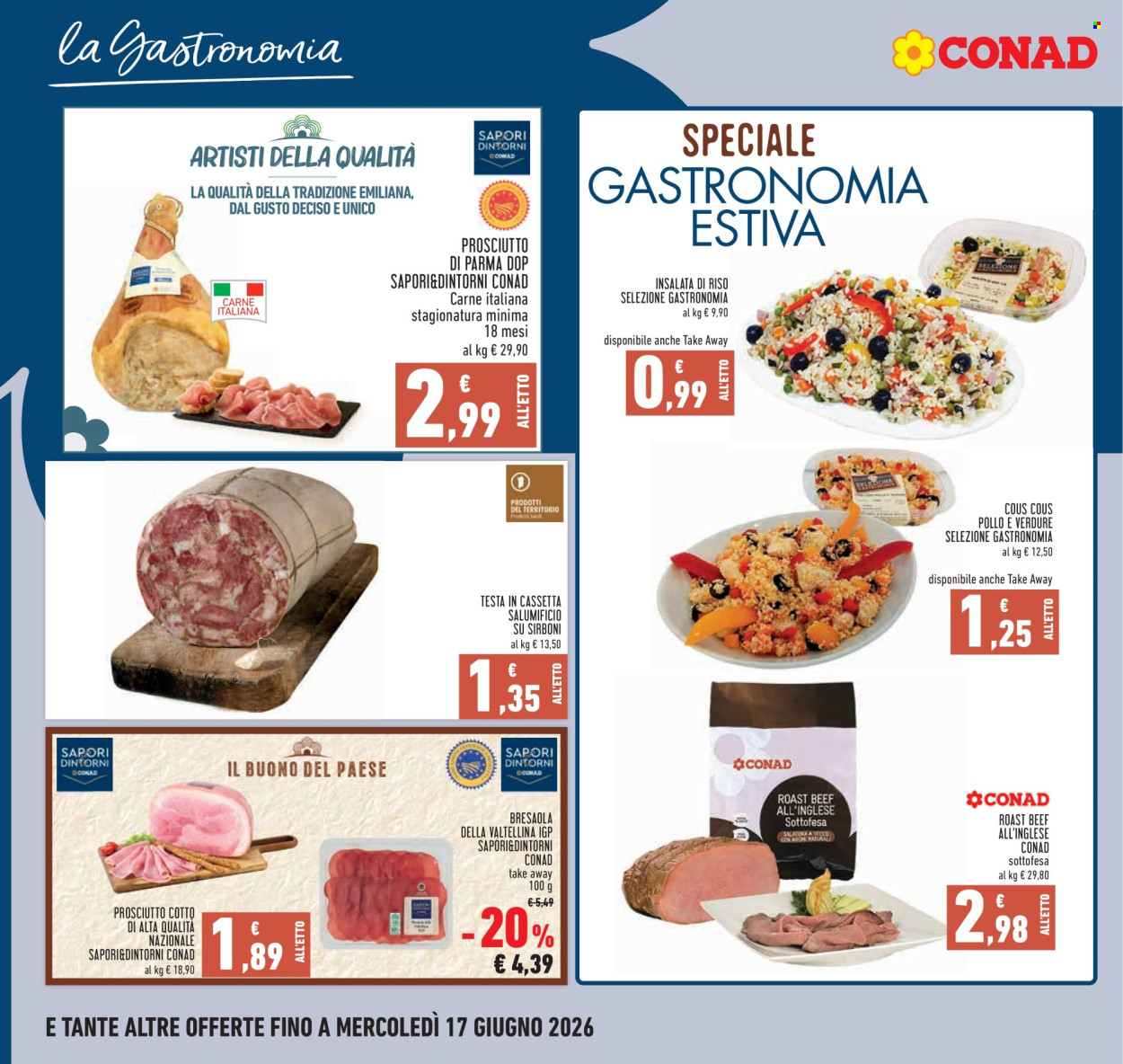Leták Conad - 4.6.2026 - 13.6.2026. Strana 10