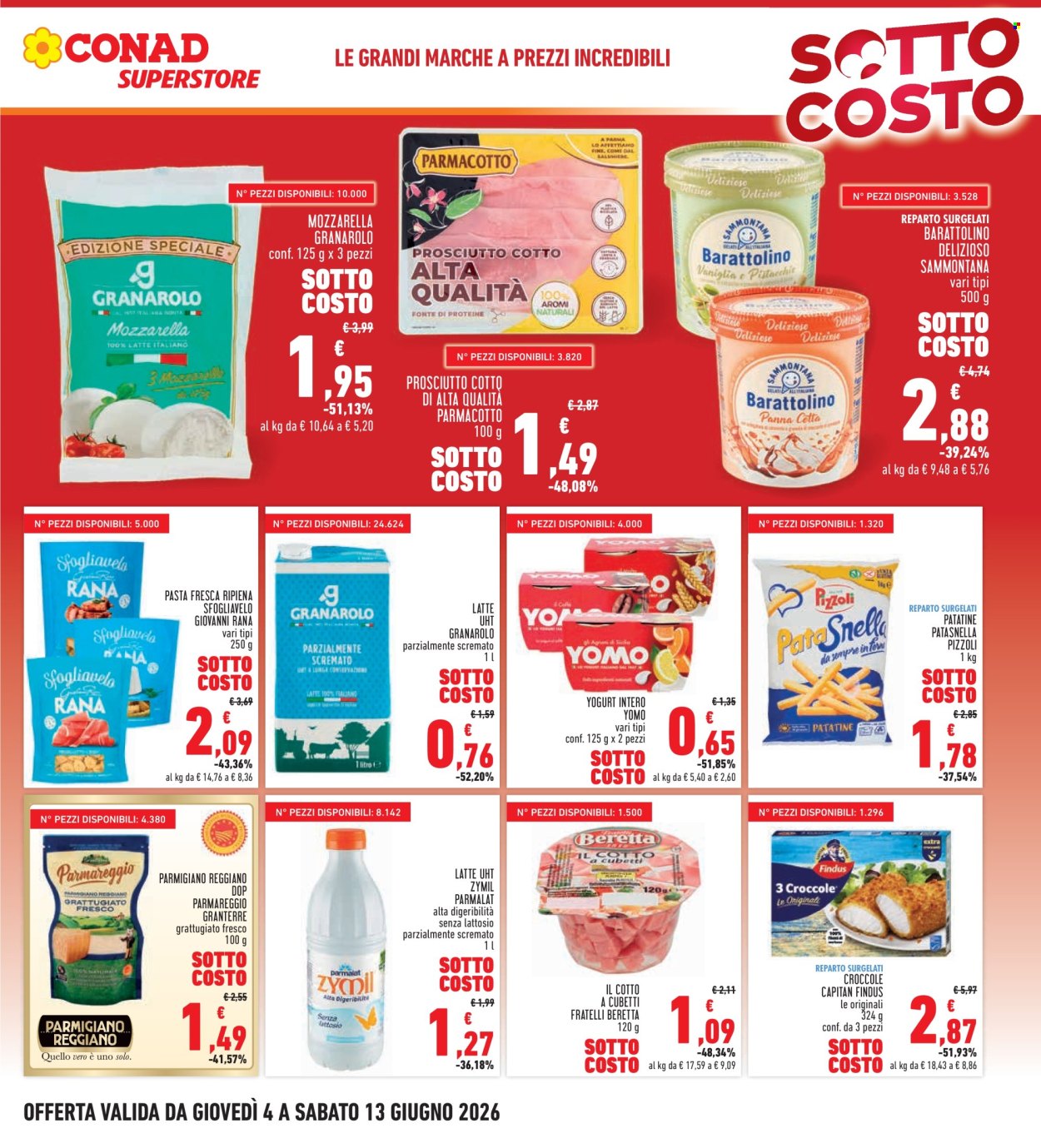 Leták Conad - 4.6.2026 - 13.6.2026. Strana 3
