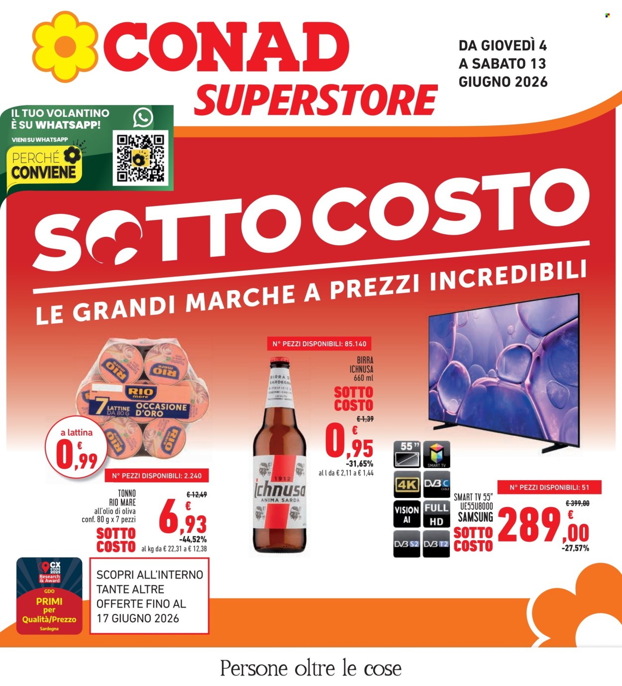 Leták Conad - 4.6.2026 - 13.6.2026. Strana 1