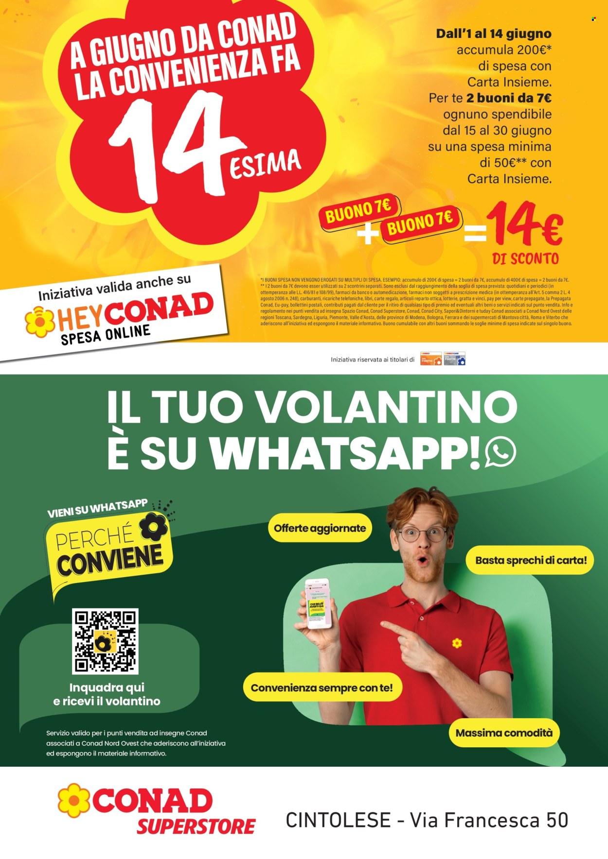 Volantino Conad Superstore - 4/6/2026 - 10/6/2026. Pagina 2