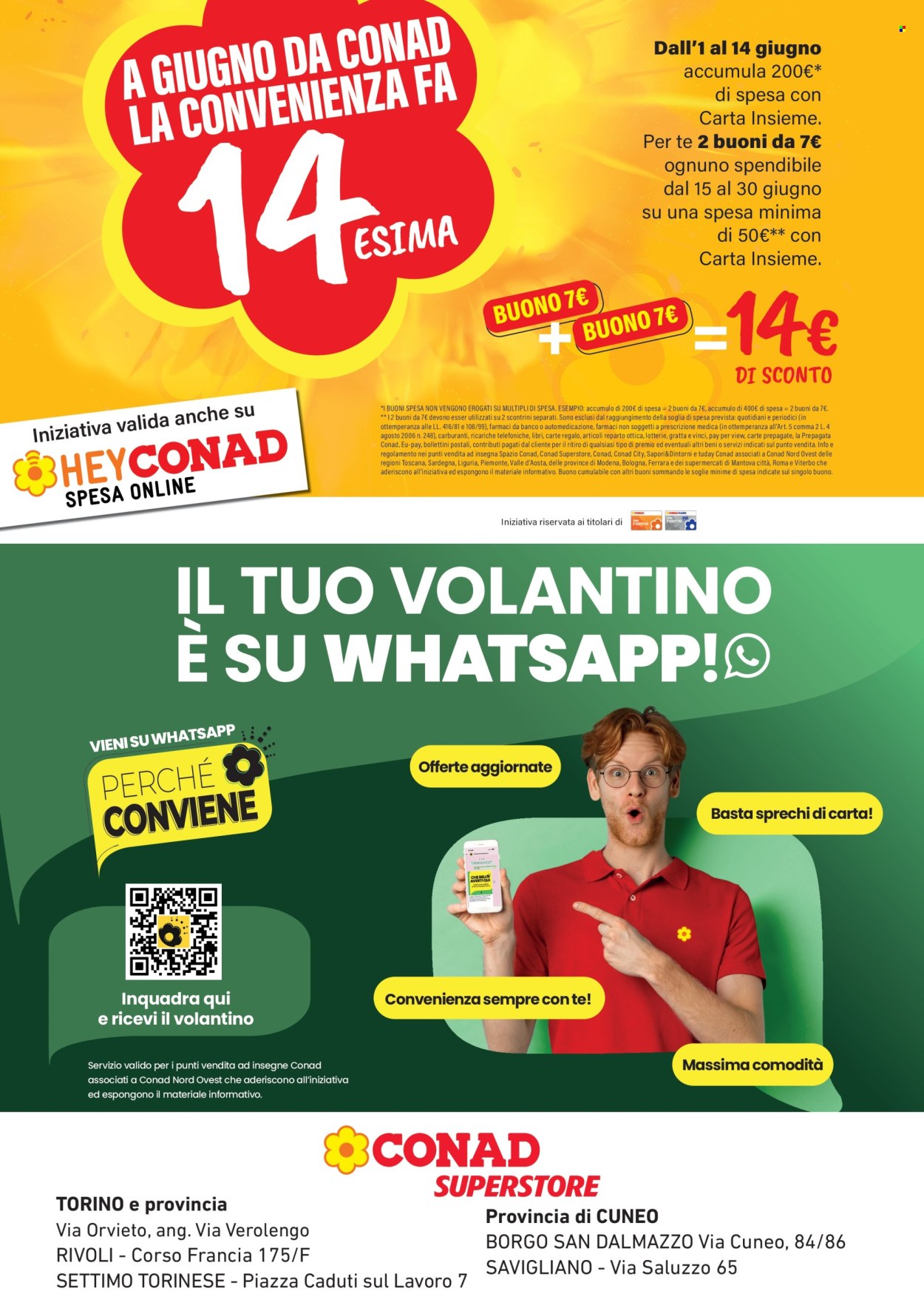 Volantino Conad - 4/6/2026 - 10/6/2026. Pagina 2