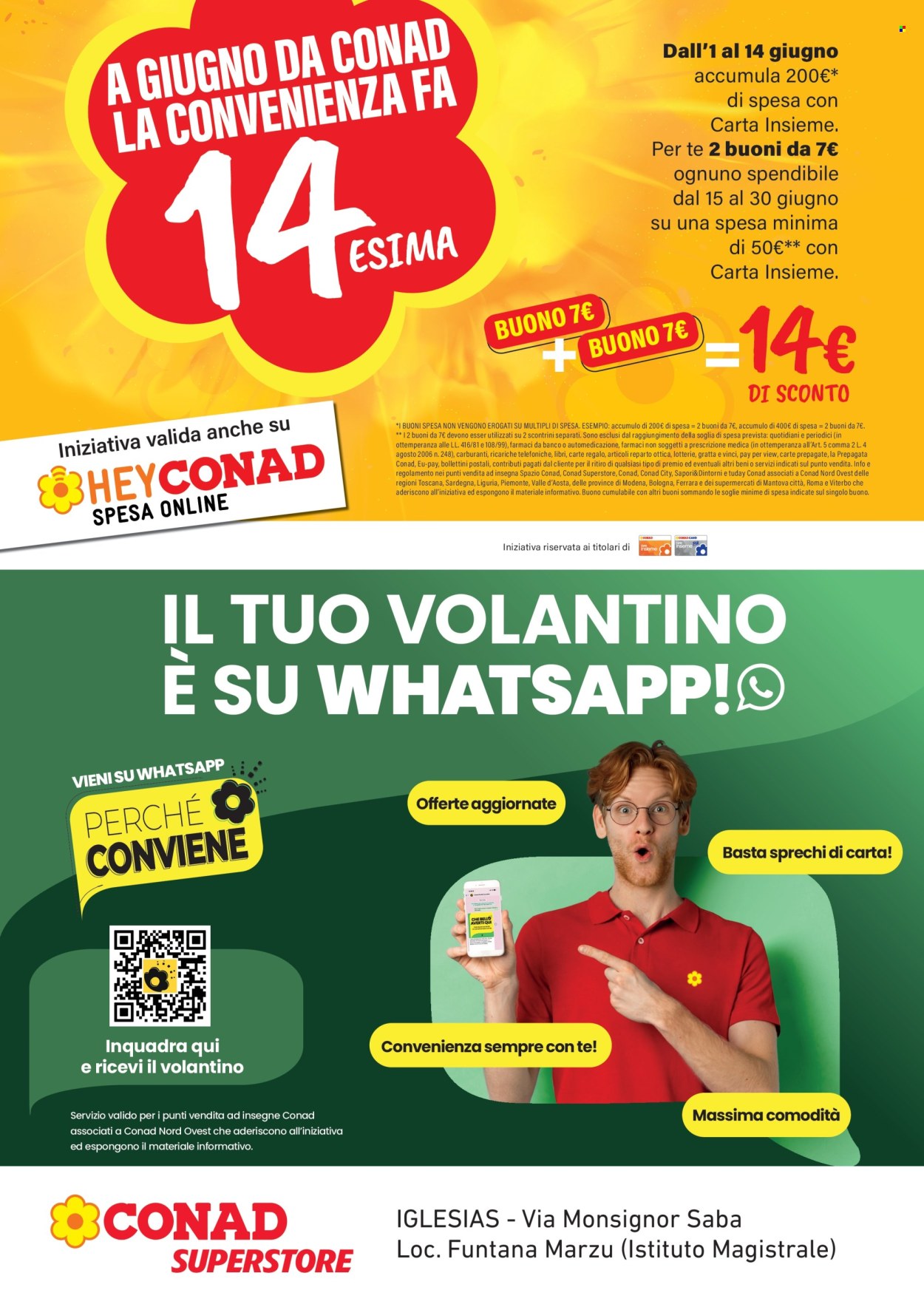 Leták Conad Superstore - 4.6.2026 - 10.6.2026. Strana 2