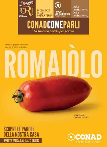 Volantino Conad - 4/6/2026 - 17/6/2026.